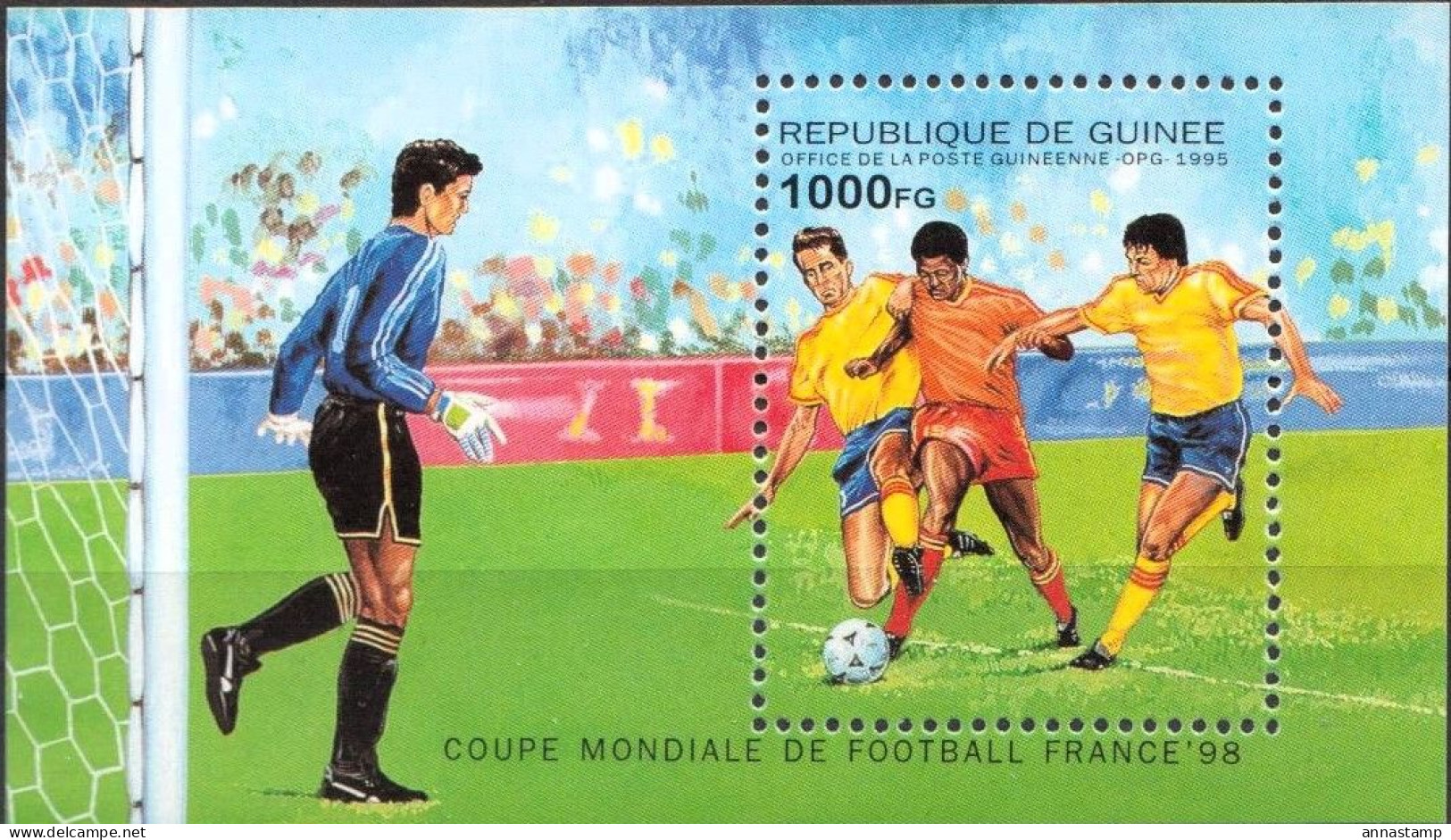 Guinea MNH SS - 1998 – Francia