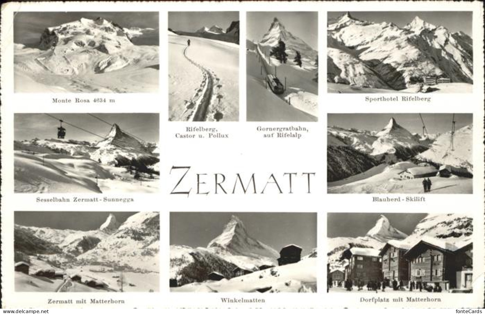 11303634 Zermatt VS Skigebiet Zermatt - Sonstige & Ohne Zuordnung