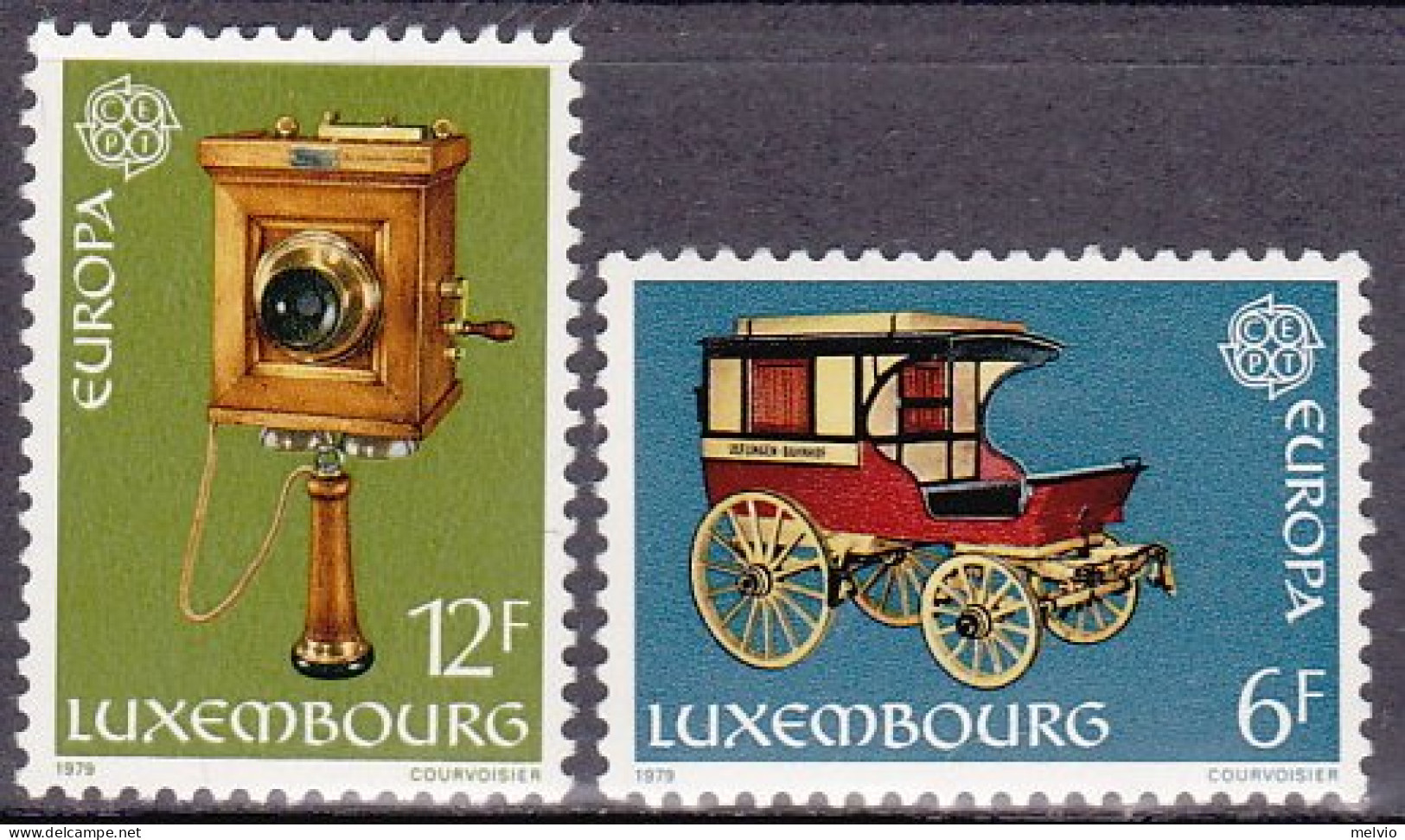 1979-Lussemburgo (MNH=**) S.2v."Europa Cept" - Autres & Non Classés