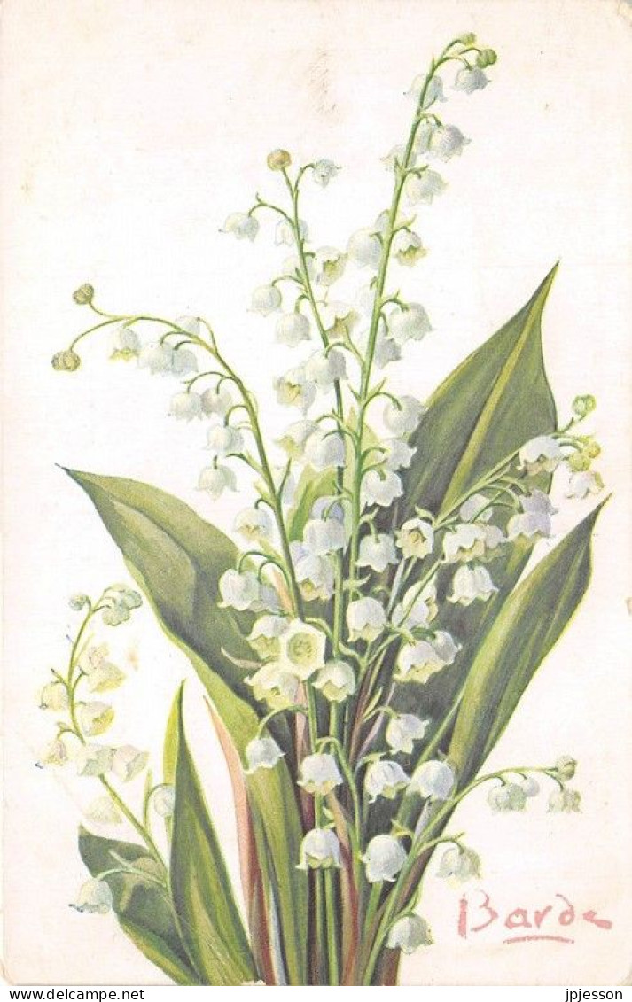 ILLUSTRATEUR - BARDE - FLEURS - "MUGUET DE MAI" N°508 - Andere & Zonder Classificatie