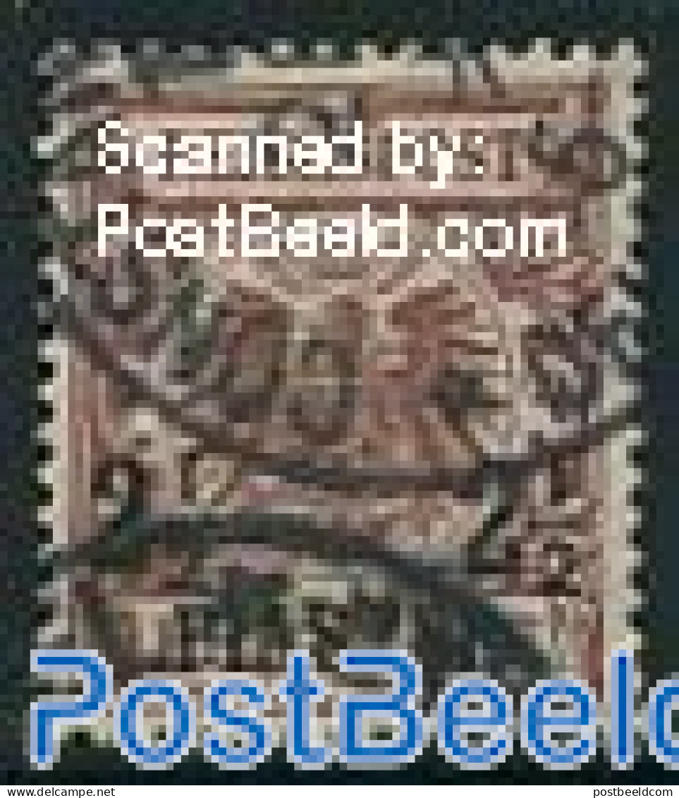 Türkiye 1889 2.5PIA, German Post, Stamp Out Of Set, Unused (hinged) - Andere & Zonder Classificatie