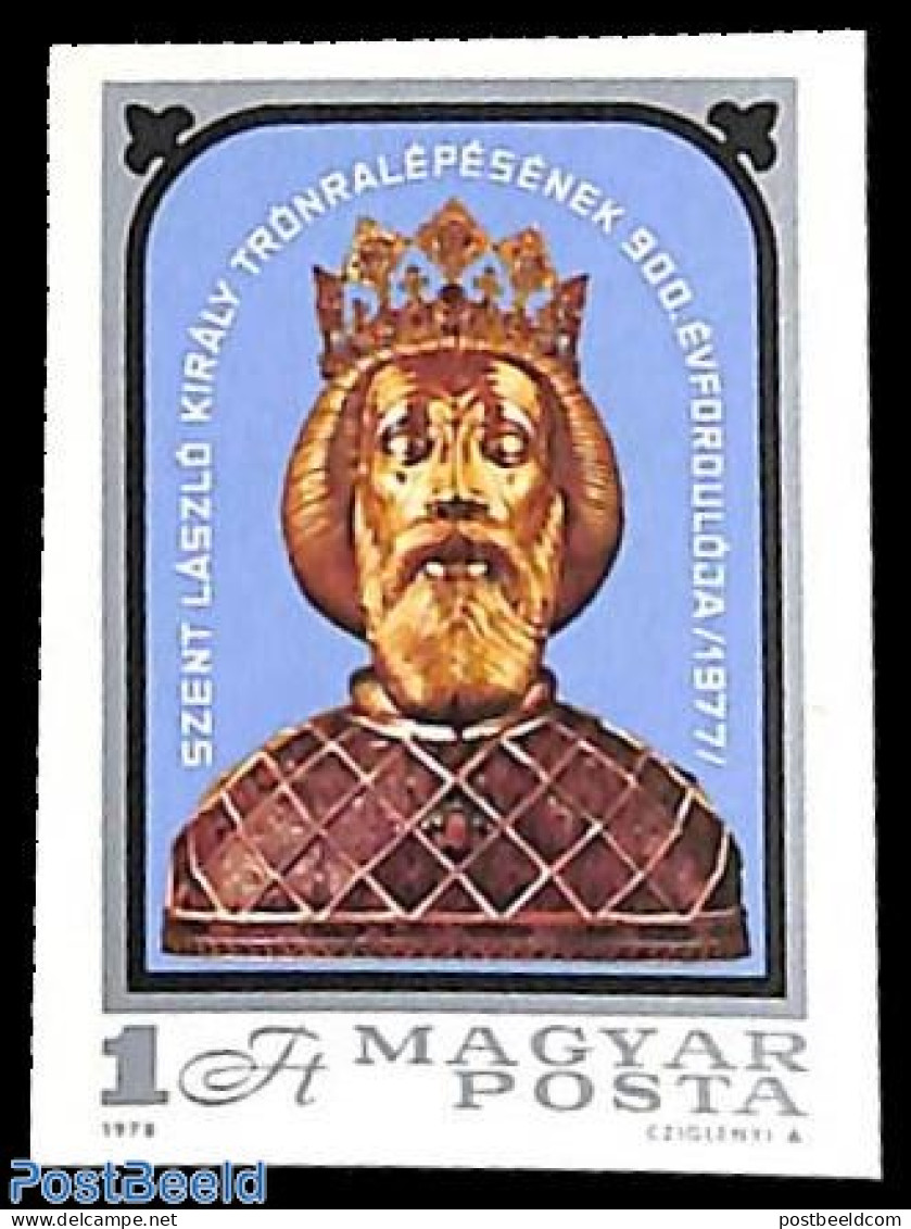 Hungary 1978 Saint Ladislauas 1v Imperforated, Mint NH - Ungebraucht