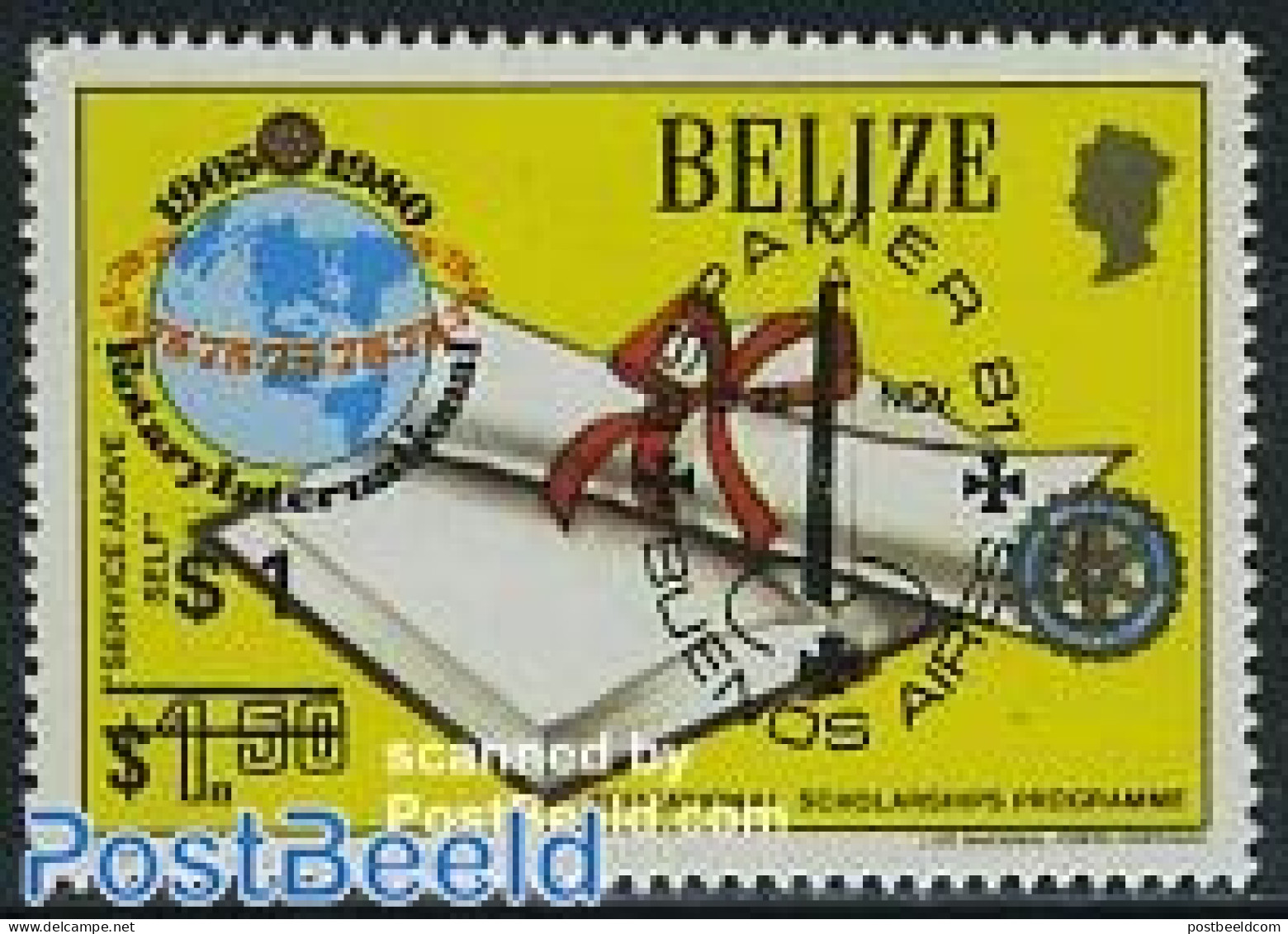 Belize/British Honduras 1981 Espamer 1v, Mint NH, Various - Philately - Globes - Maps - Rotary - Aardrijkskunde