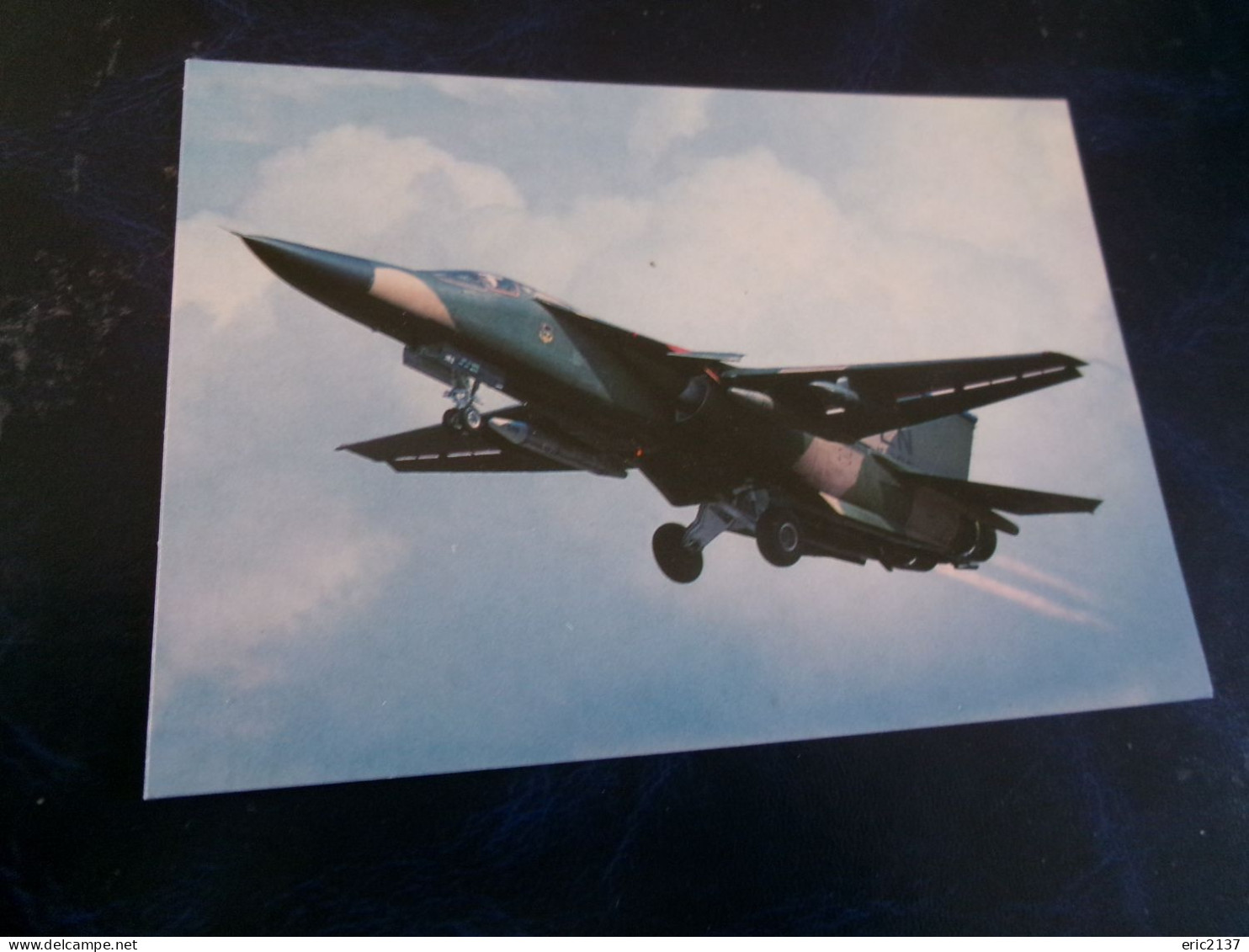 BELLE CARTE..AVION DE CHASSE LE F-111F - 1946-....: Modern Tijdperk