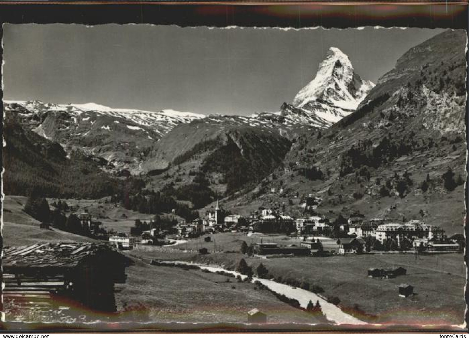 11303305 Zermatt VS Panorama Mit Blick Auf Matterhorn  - Sonstige & Ohne Zuordnung