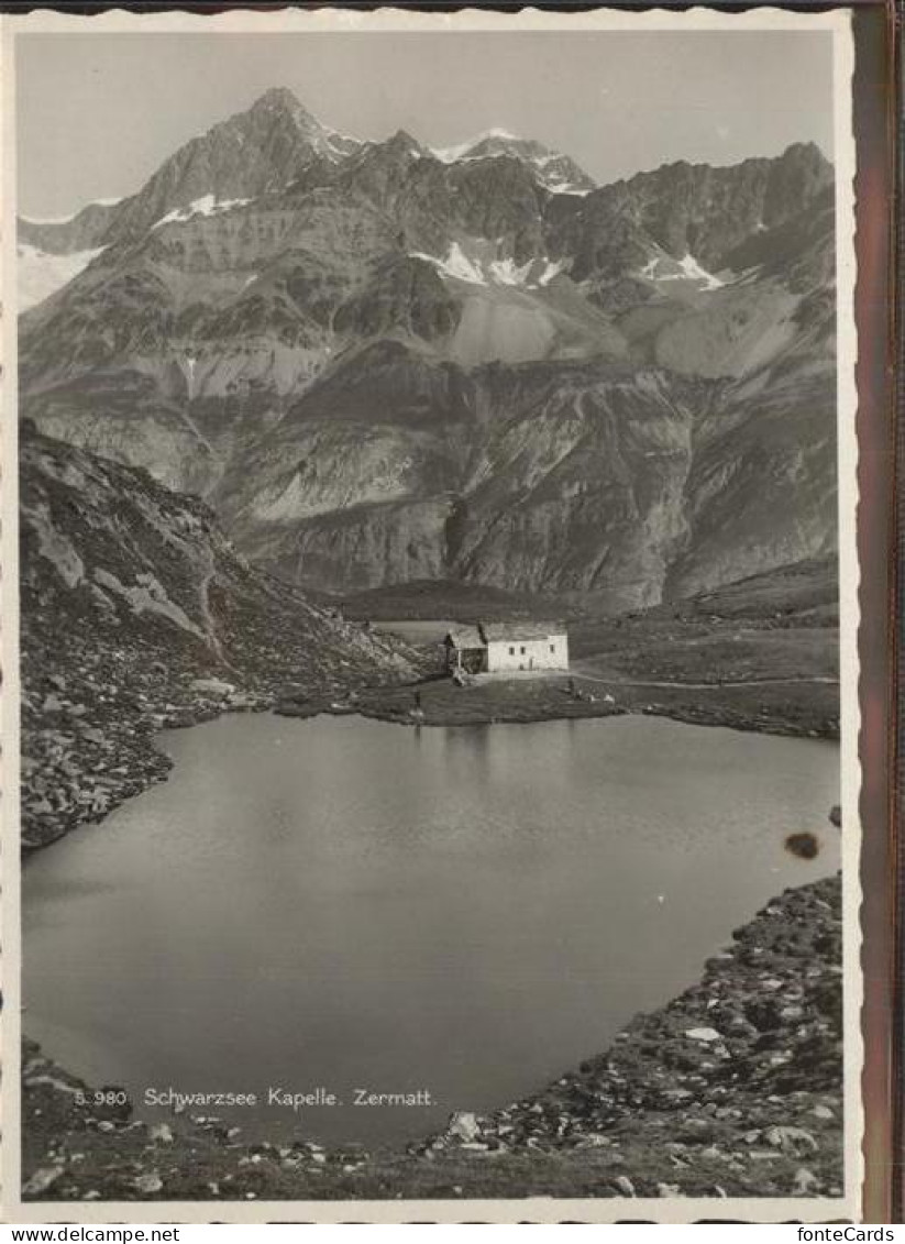 11303222 Zermatt VS Schwarzsee Kapelle Zermatt - Sonstige & Ohne Zuordnung