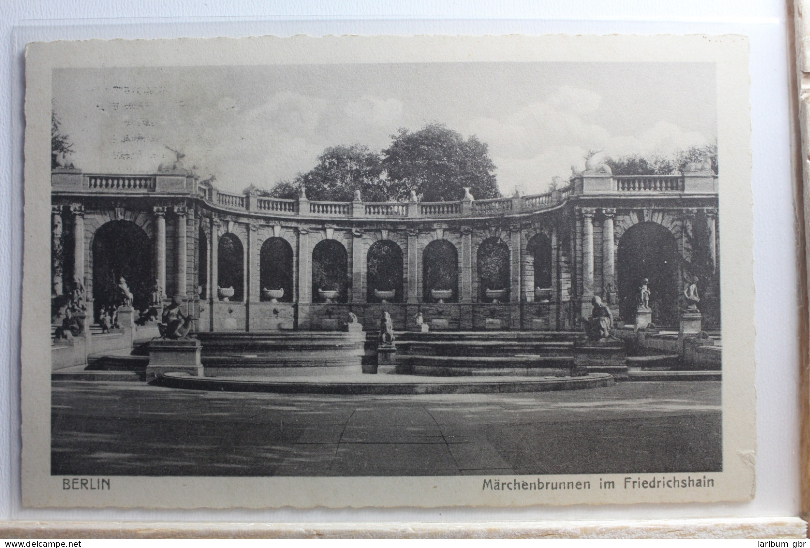 AK Berlin Märchenbrunnen Im Friedrichshain 1928 Gebraucht #PG318 - Other & Unclassified