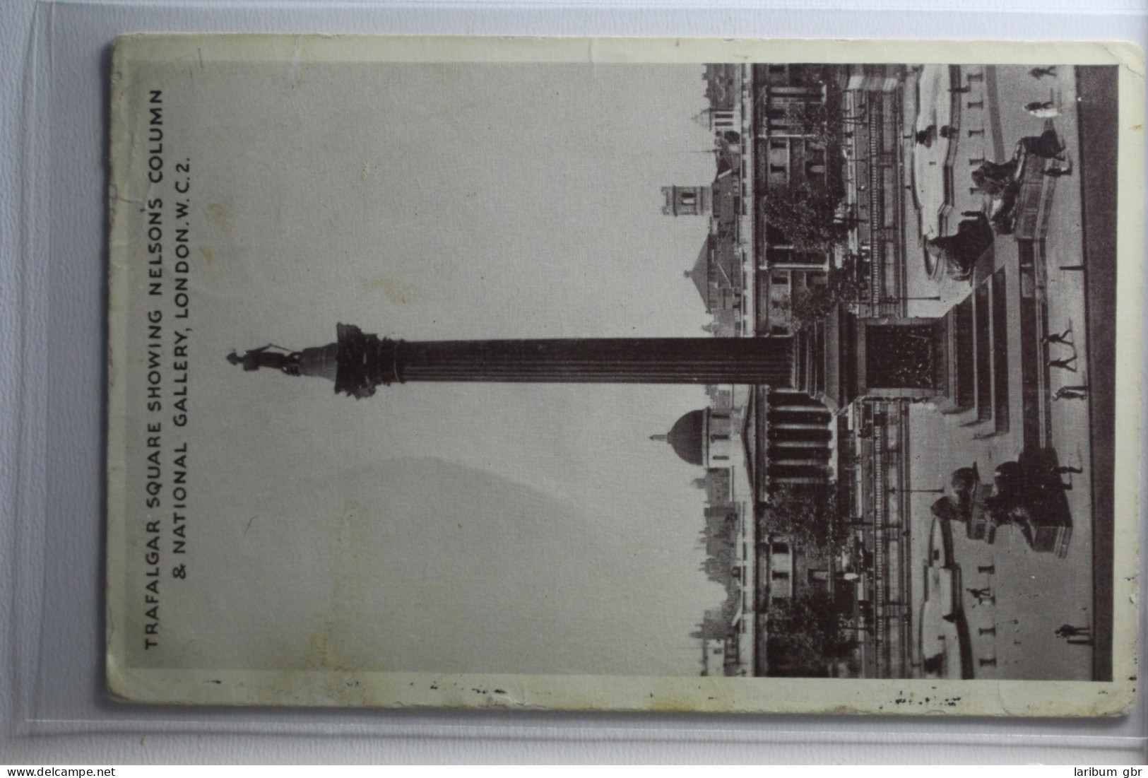 AK London Trafalgad Square Showing Nelsons Column Gebraucht #PH155 - Andere & Zonder Classificatie