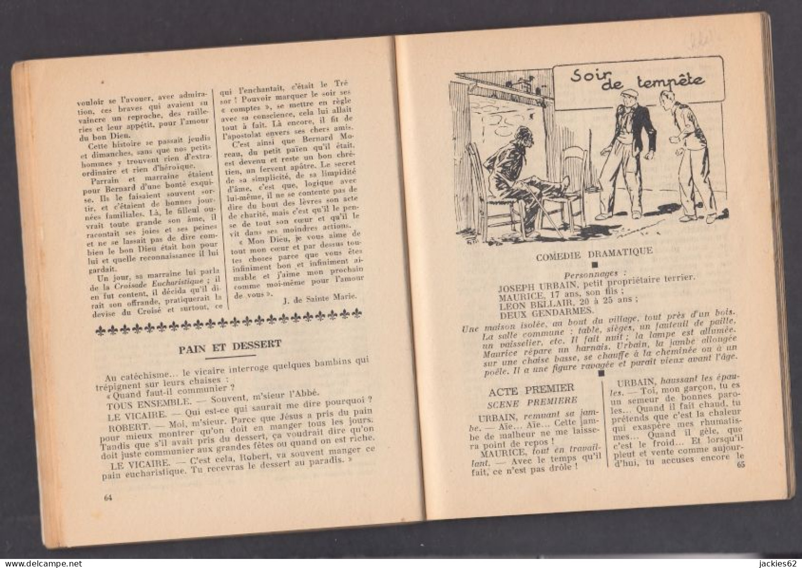 130919/ ALMANACH DU CROISÉ, 1943, 95 Pages - Religión