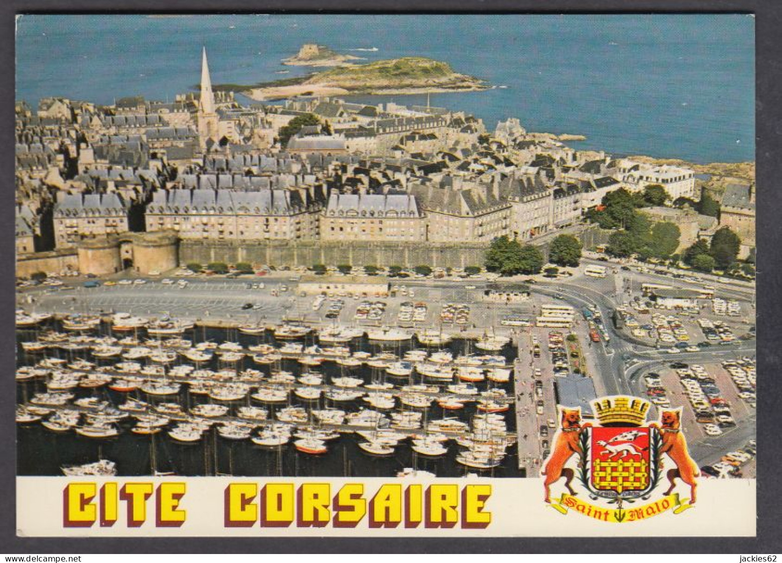 123448/ SAINT-MALO, Le Port De Plaisance Et La Ville Intra-muros - Saint Malo