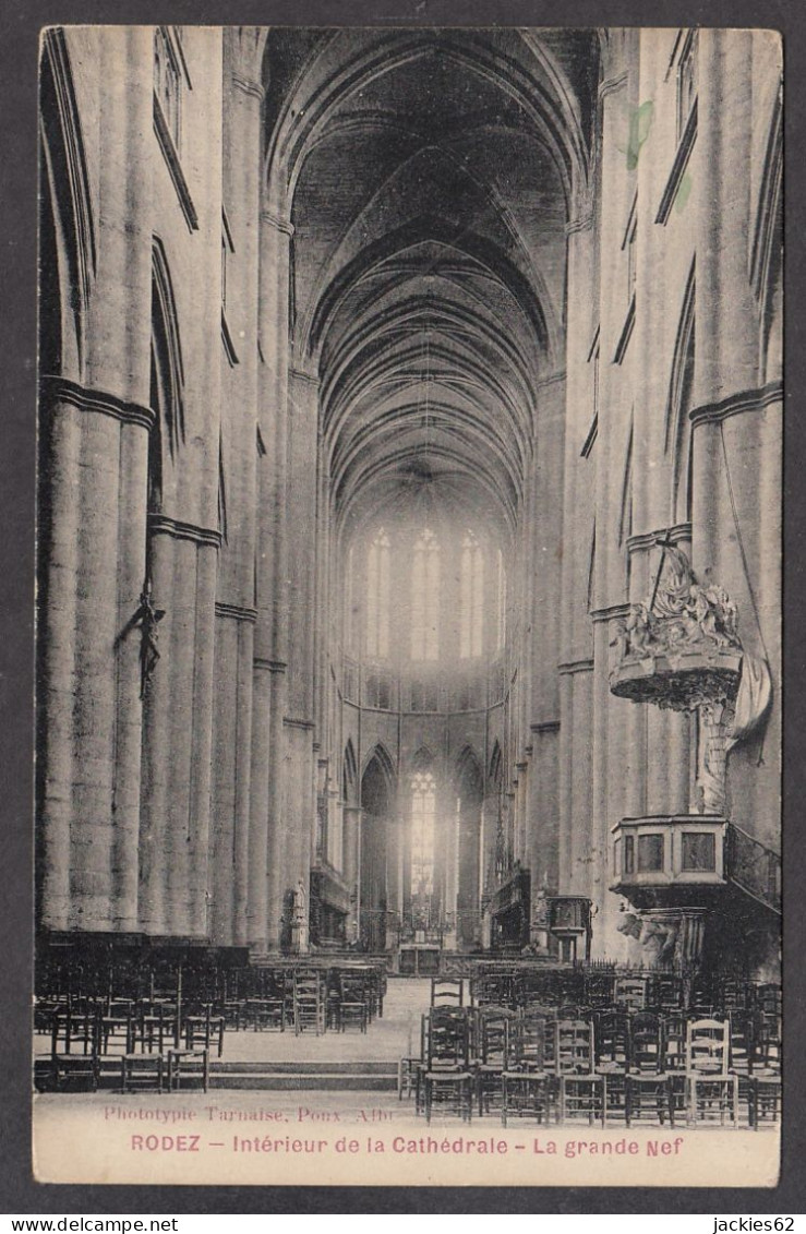 099704/ RODEZ, Intérieur De La Cathédrale, La Grande Nef - Rodez