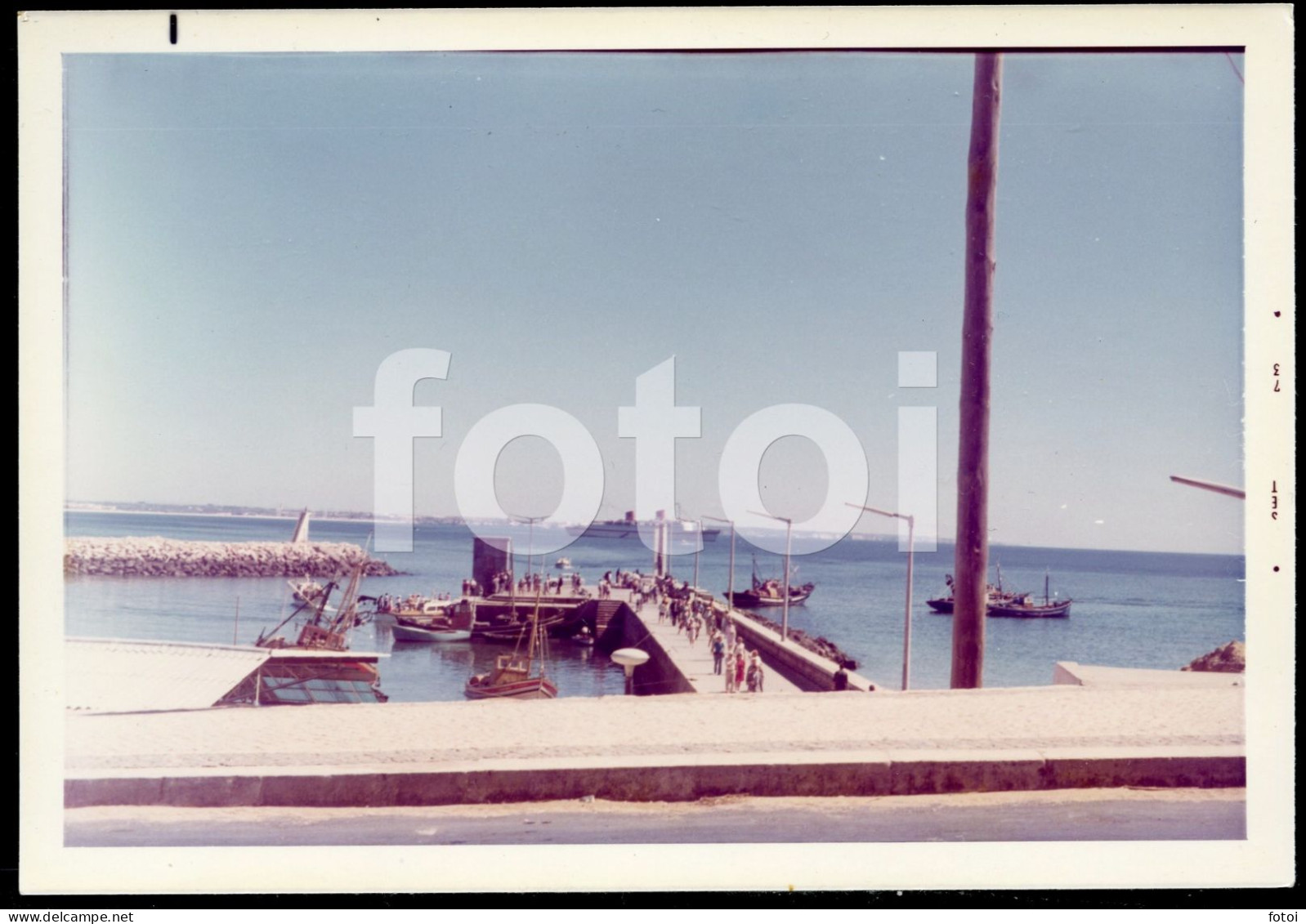 2 PHOTOS SET 1973 LAGOS ALGARVE PORTUGAL FOTO ORIGINAL PHOTO AT175 - Lieux