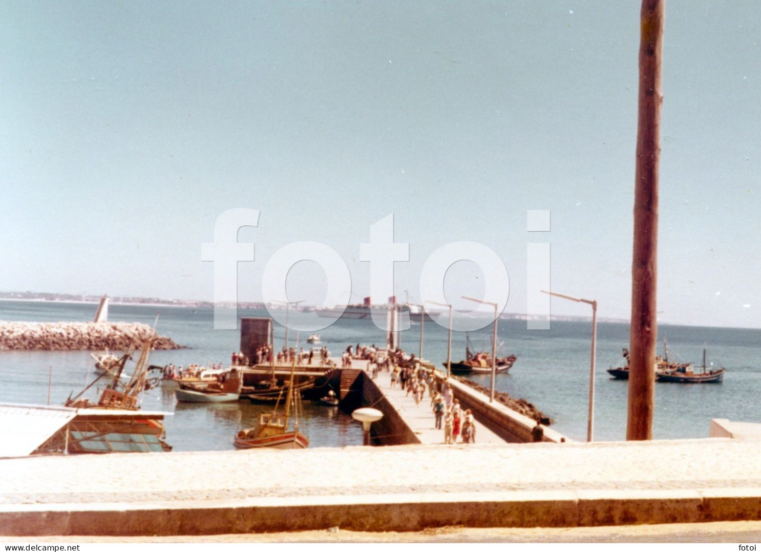 2 PHOTOS SET 1973 LAGOS ALGARVE PORTUGAL FOTO ORIGINAL PHOTO AT175 - Lieux