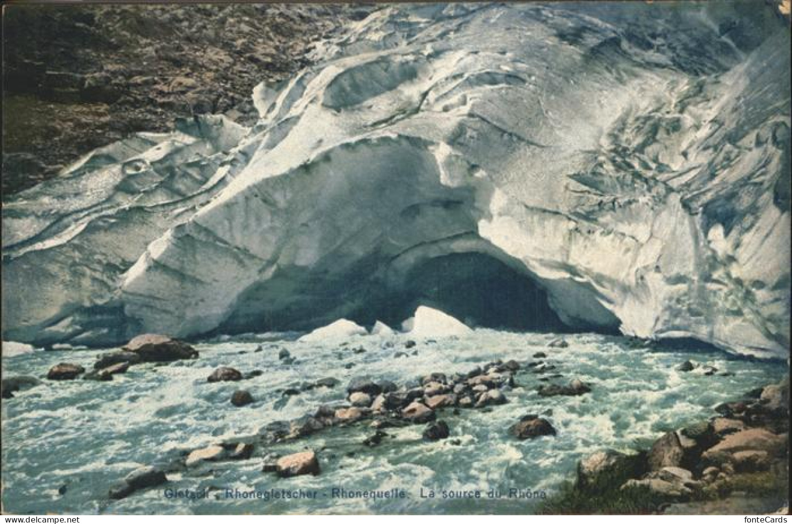 11298648 Rhonegletscher Glacier Du Rhone Rhonequelle Rhone - Autres & Non Classés