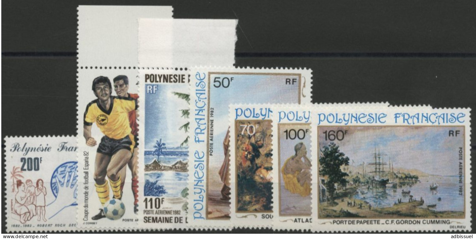 POLYNESIE Poste Aérienne PA N° 167 à 173 Neufs ** (MNH)  TB - Ungebraucht