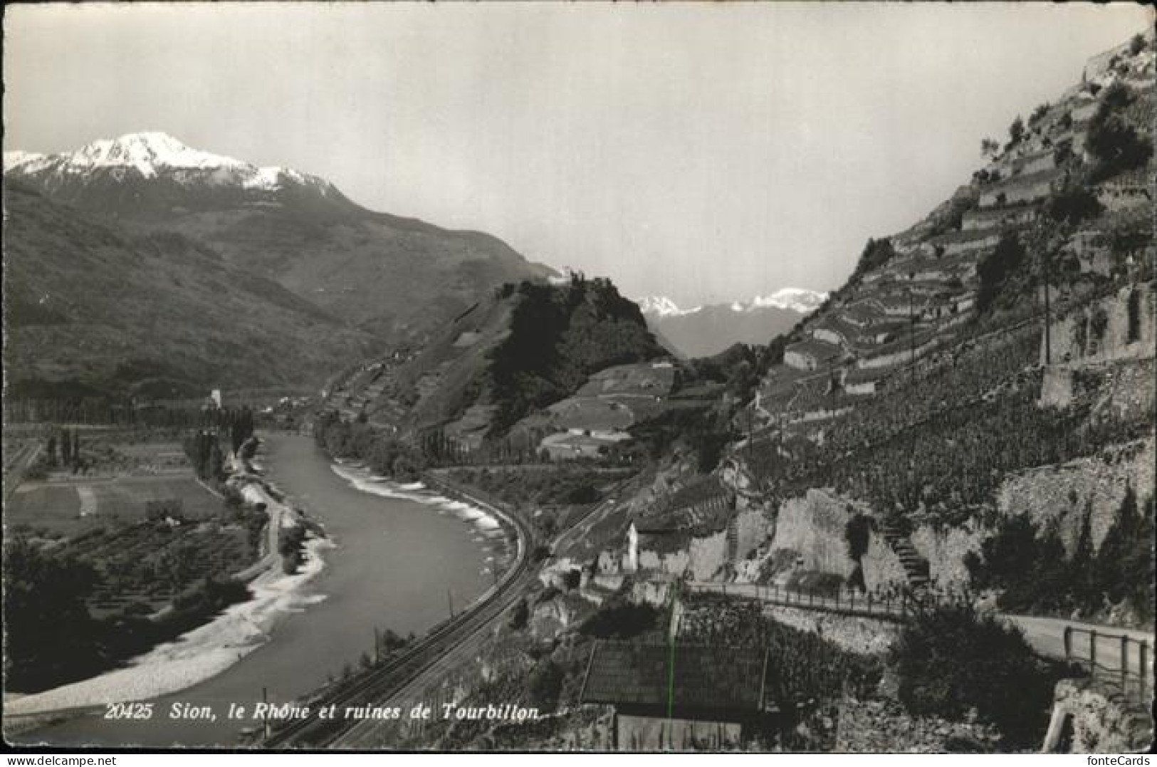 11298521 Sion VS Le Rhone Ruines De Toubillon Sion - Autres & Non Classés