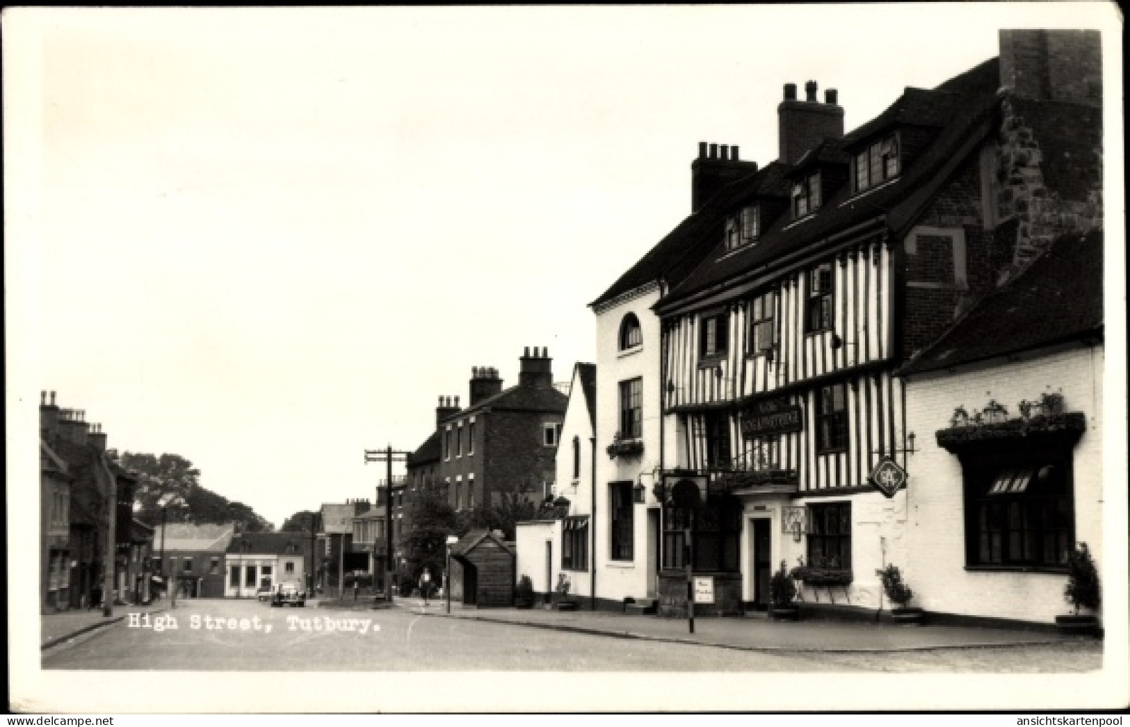 CPA Tetbury Gloucestershire England, Hauptstraße - Sonstige & Ohne Zuordnung