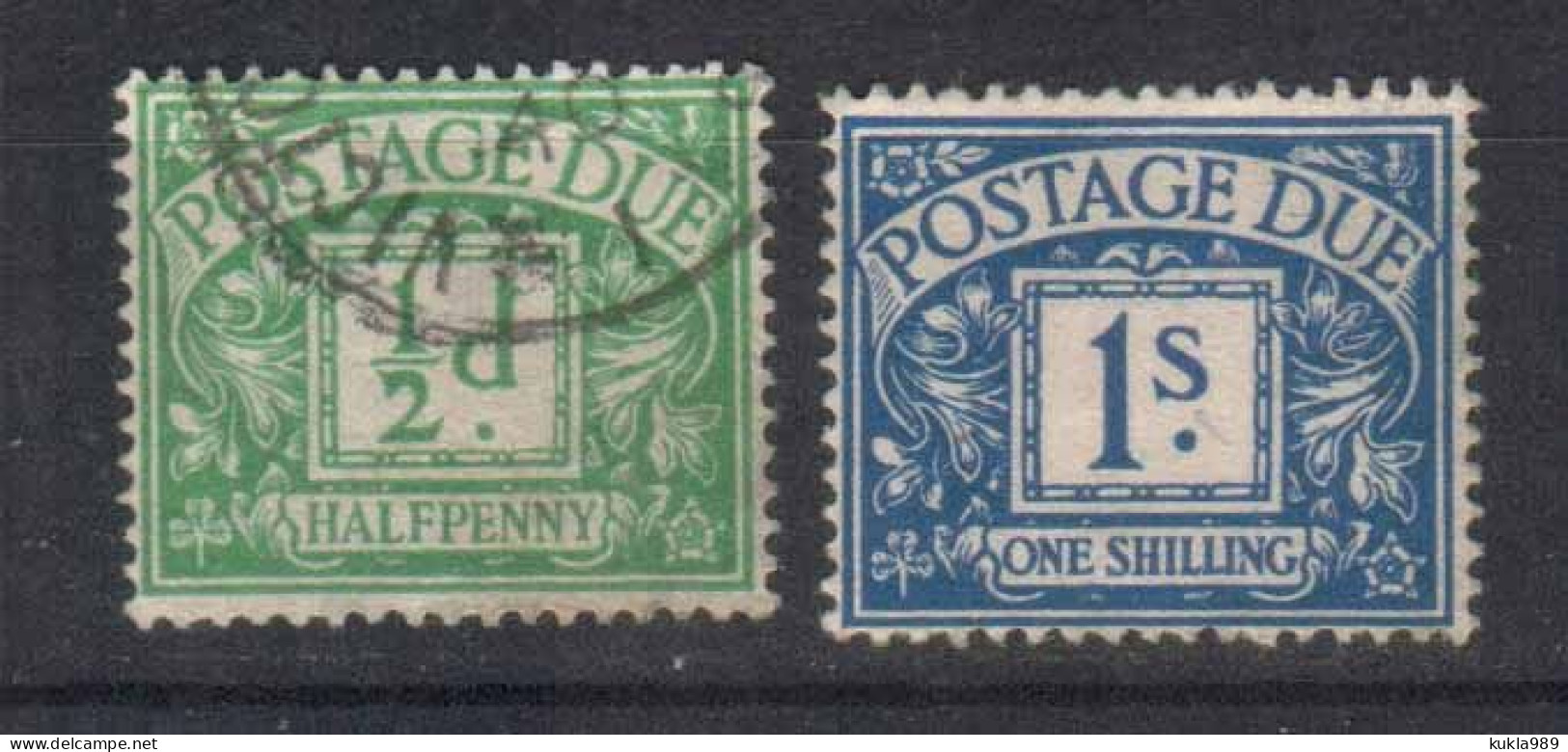 GB  STAMP 1937 POSTAGE DUE   Mi.#26,32 USED - Portomarken