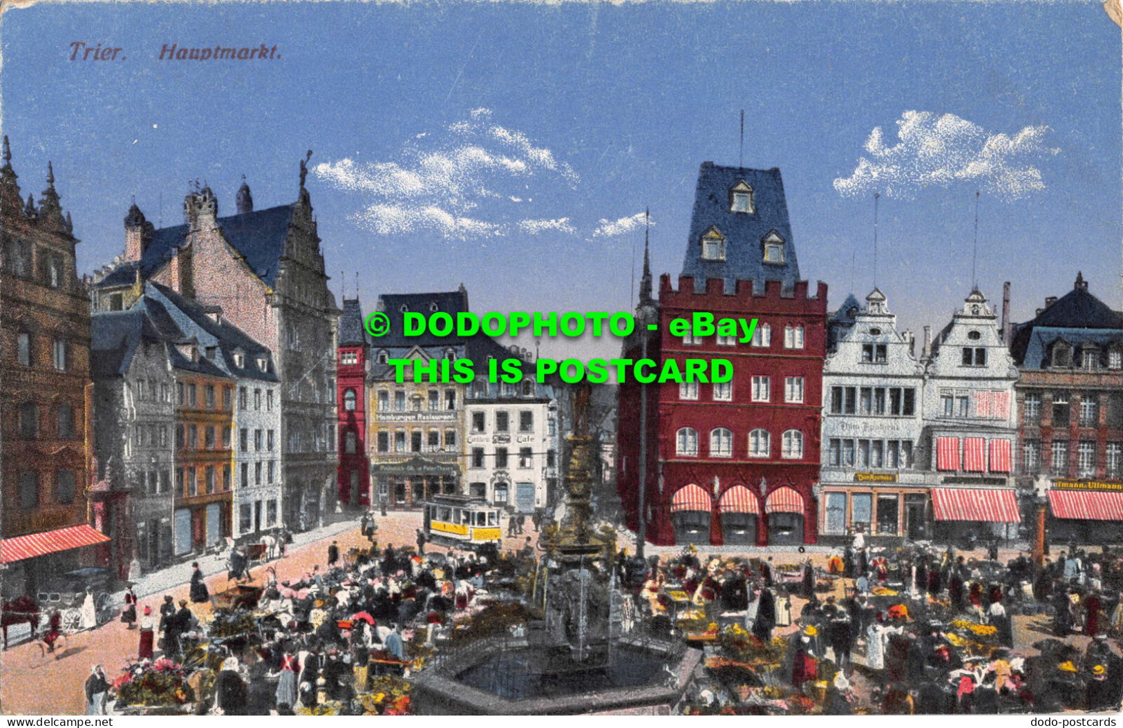 R555104 Trier. Hauptmarkt. Kron - Monde