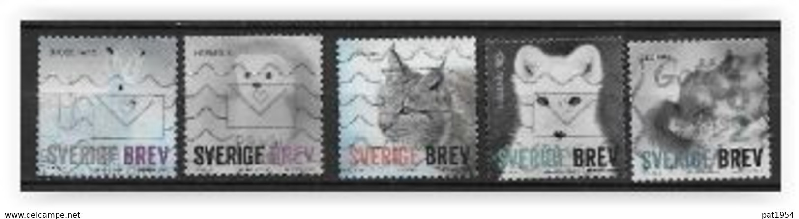 Suède 2020 Série Oblitérée Animaux D'hiver - Used Stamps