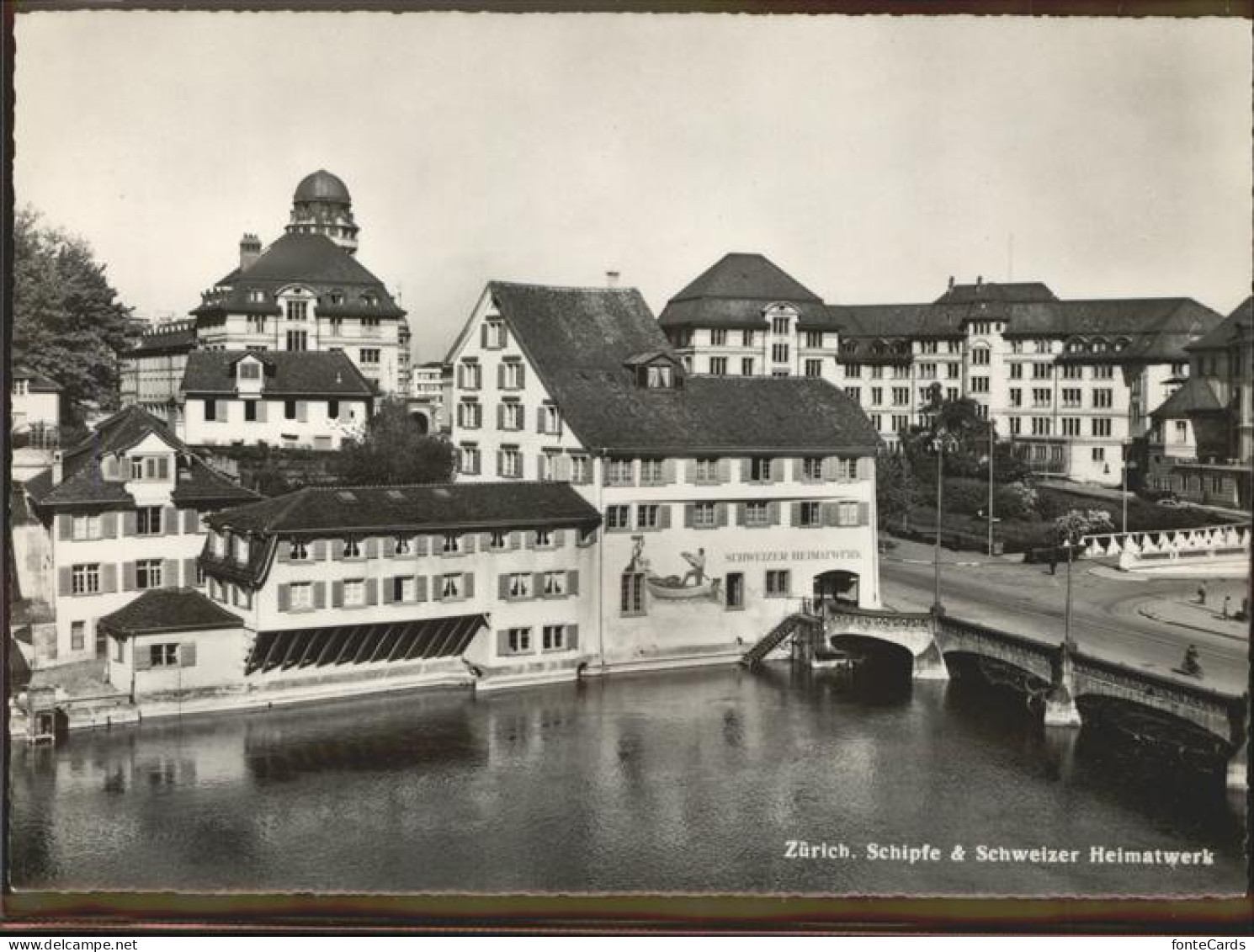 11294755 Zuerich Schipfe Schweizer Heimatwerk Bruecke Zuerich - Sonstige & Ohne Zuordnung