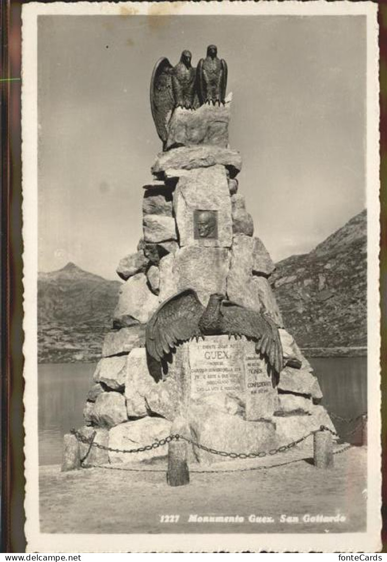 11294536 San Gottardo Monument Guex San Gottardo - Other & Unclassified