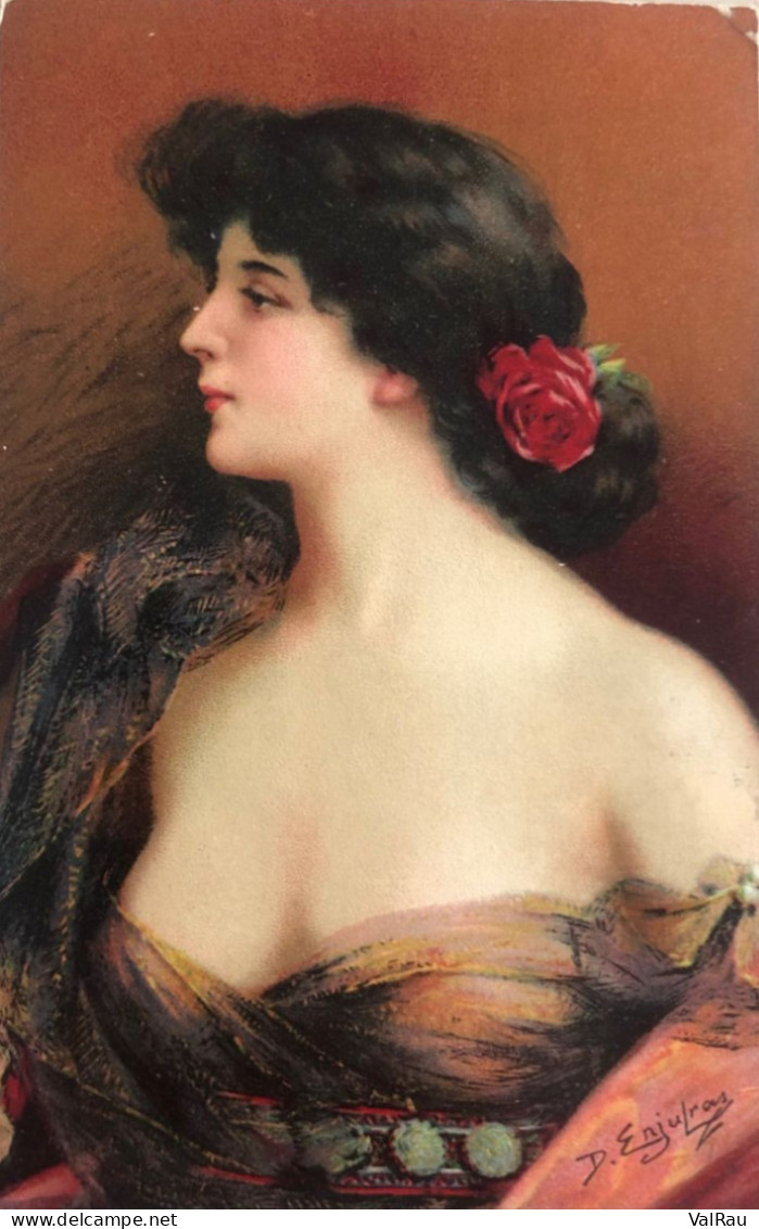 Portrait De Femme - Delphin Enjolras - Paintings