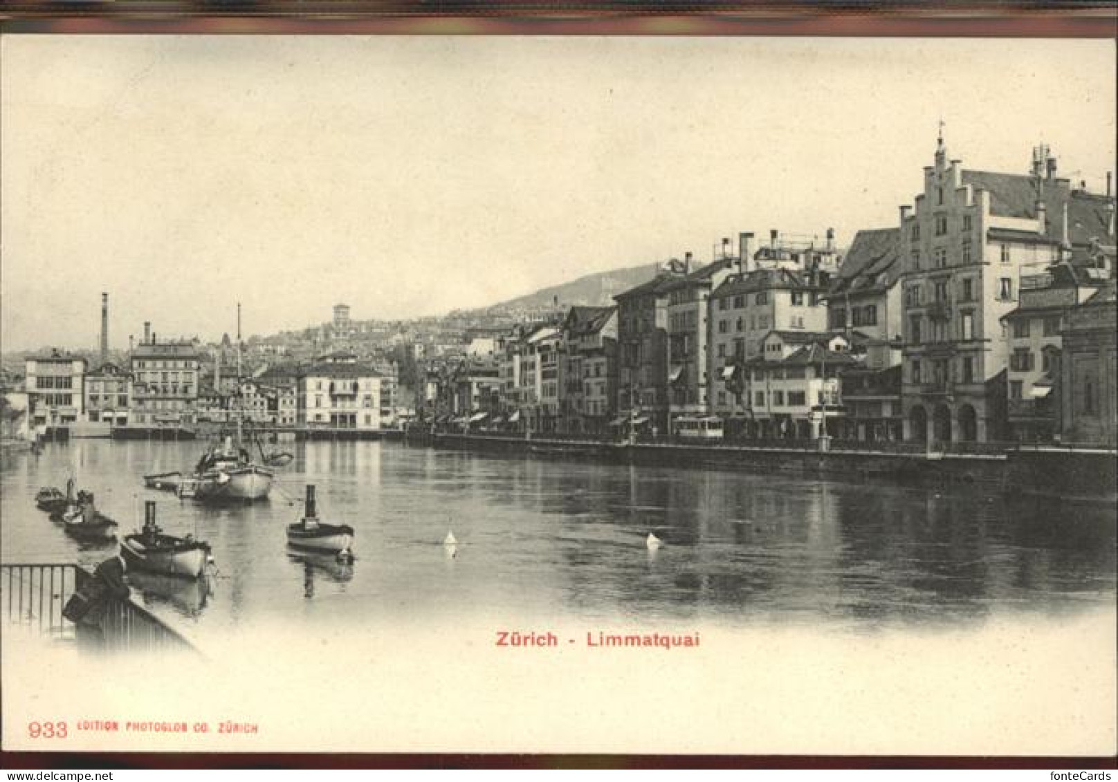 11294460 Zuerich Limmatquai Boote Schwaene Zuerich - Other & Unclassified