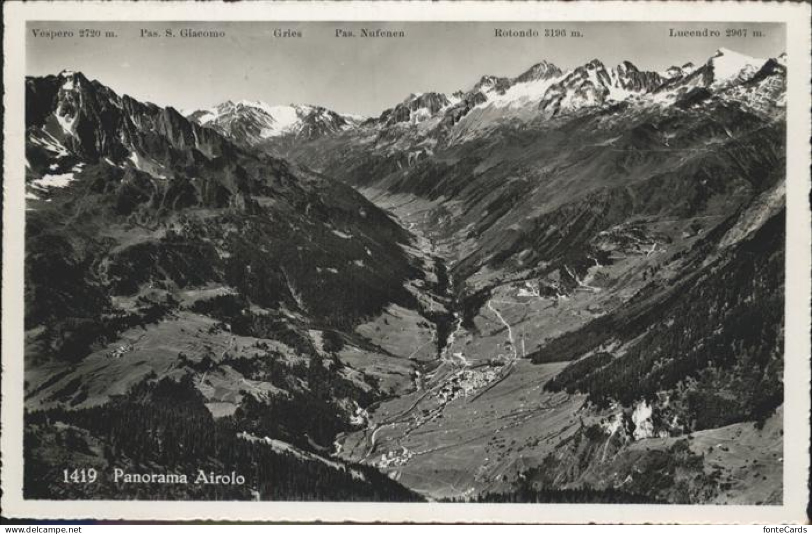 11294329 Airolo Panorama Airolo - Other & Unclassified