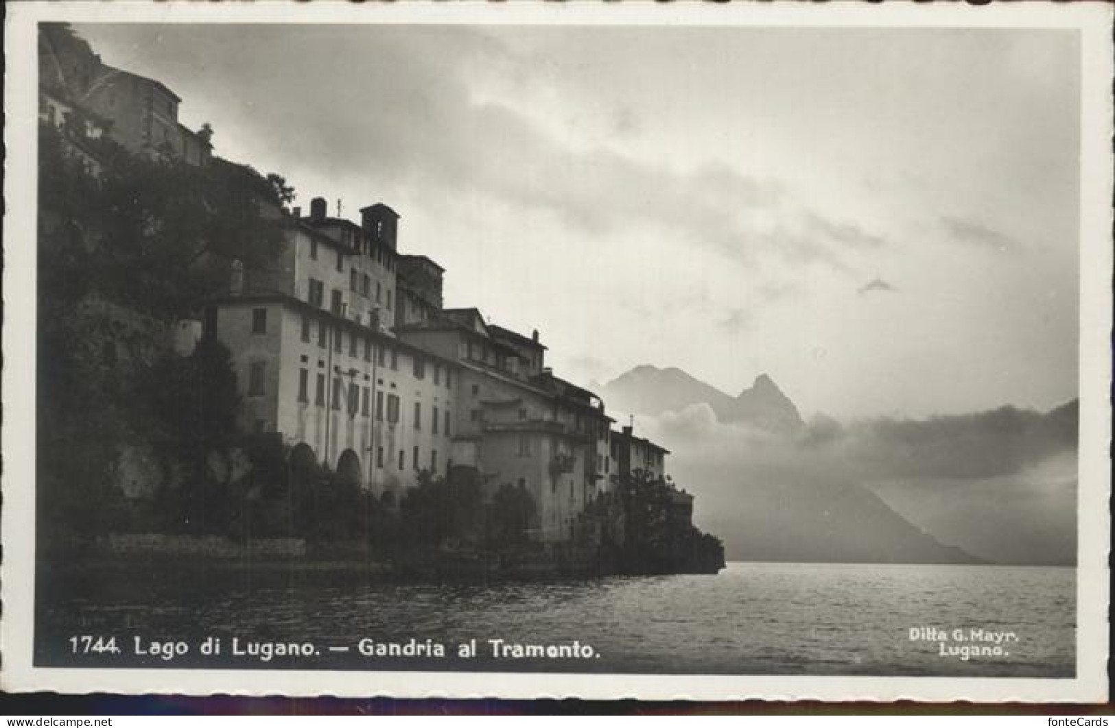 11294318 Gandria Lago Di Lugano Al Tramento Lago Di Lugano Gandria - Autres & Non Classés