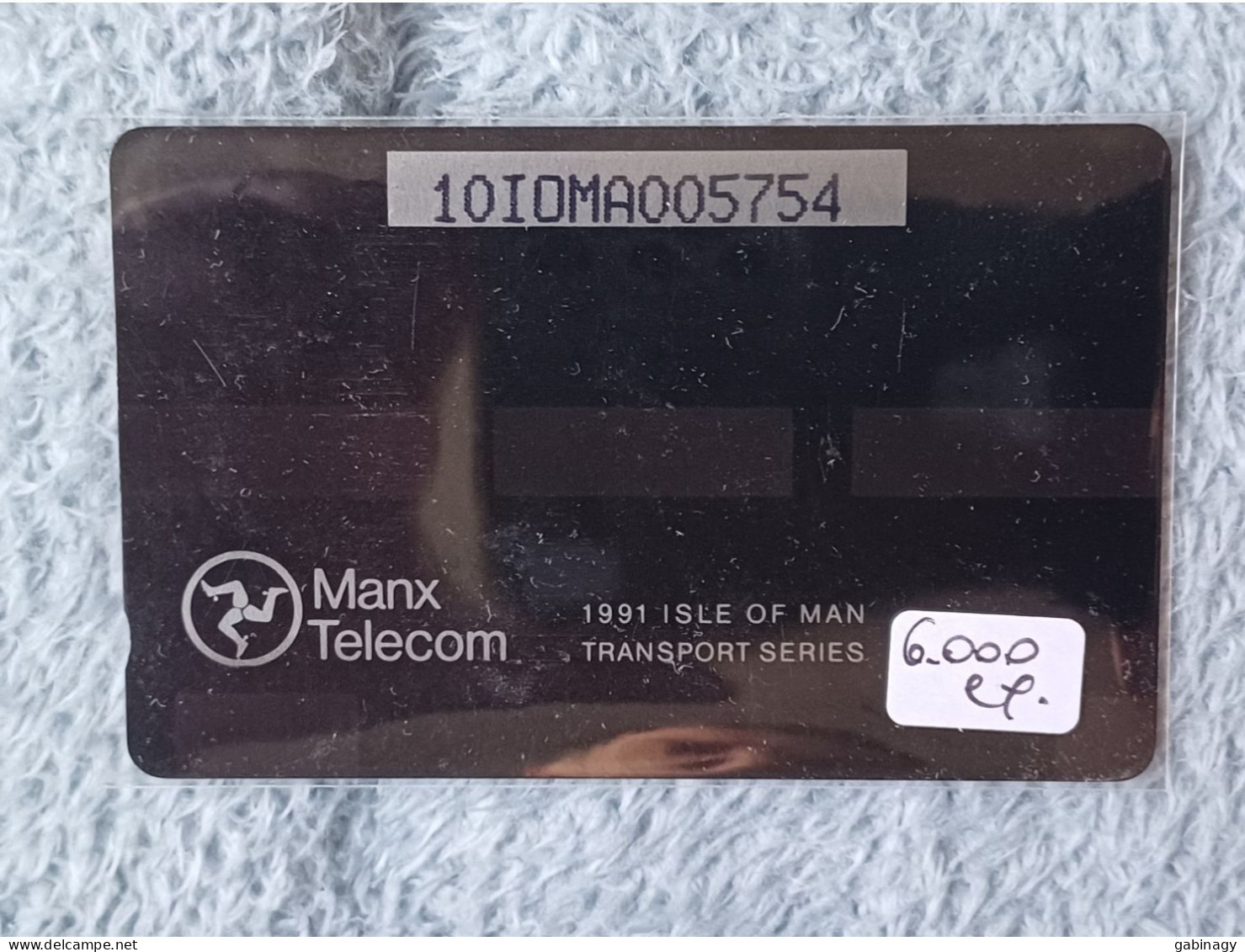 ISLE OF MAN - 10IOMA - LADY OF MANN - SHIP - TRANSPORT SERIES - 6.000EX. - Isola Di Man