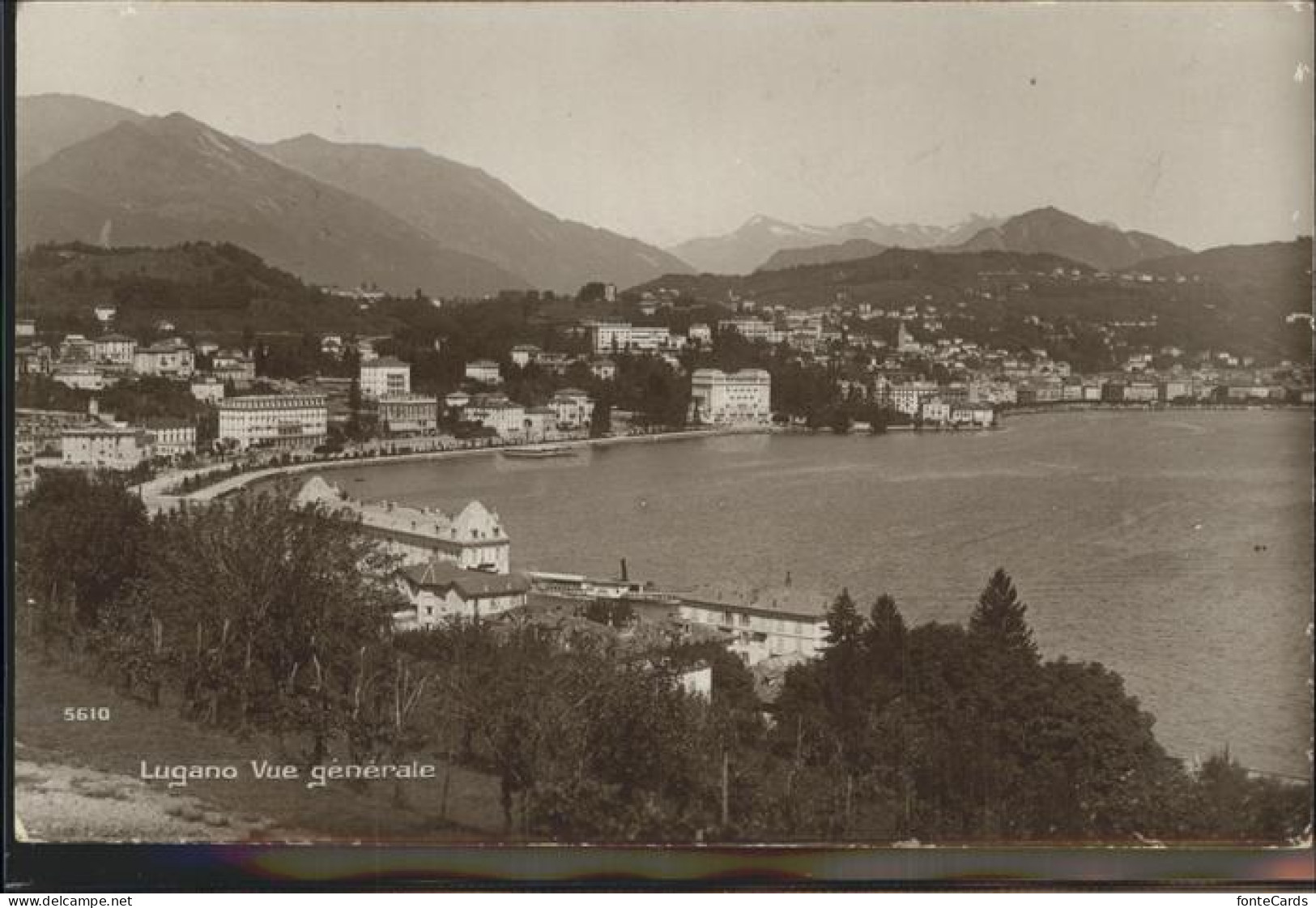 11294191 Lugano TI Vue Generale Lugano - Altri & Non Classificati