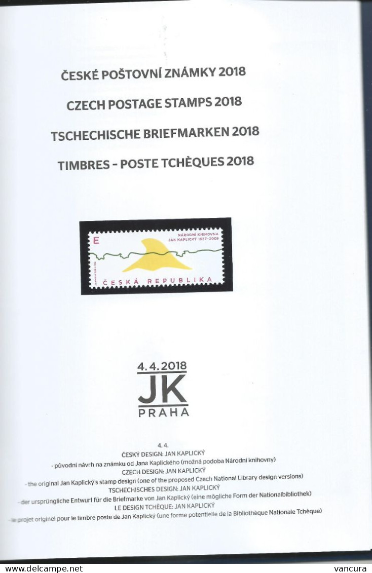 Czech Republic Year Book 2018 With The Blackprint - Años Completos