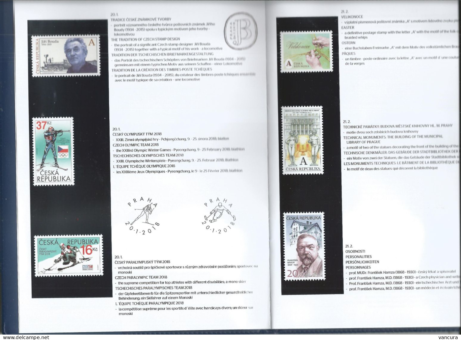 Czech Republic Year Book 2018 With The Blackprint - Annate Complete