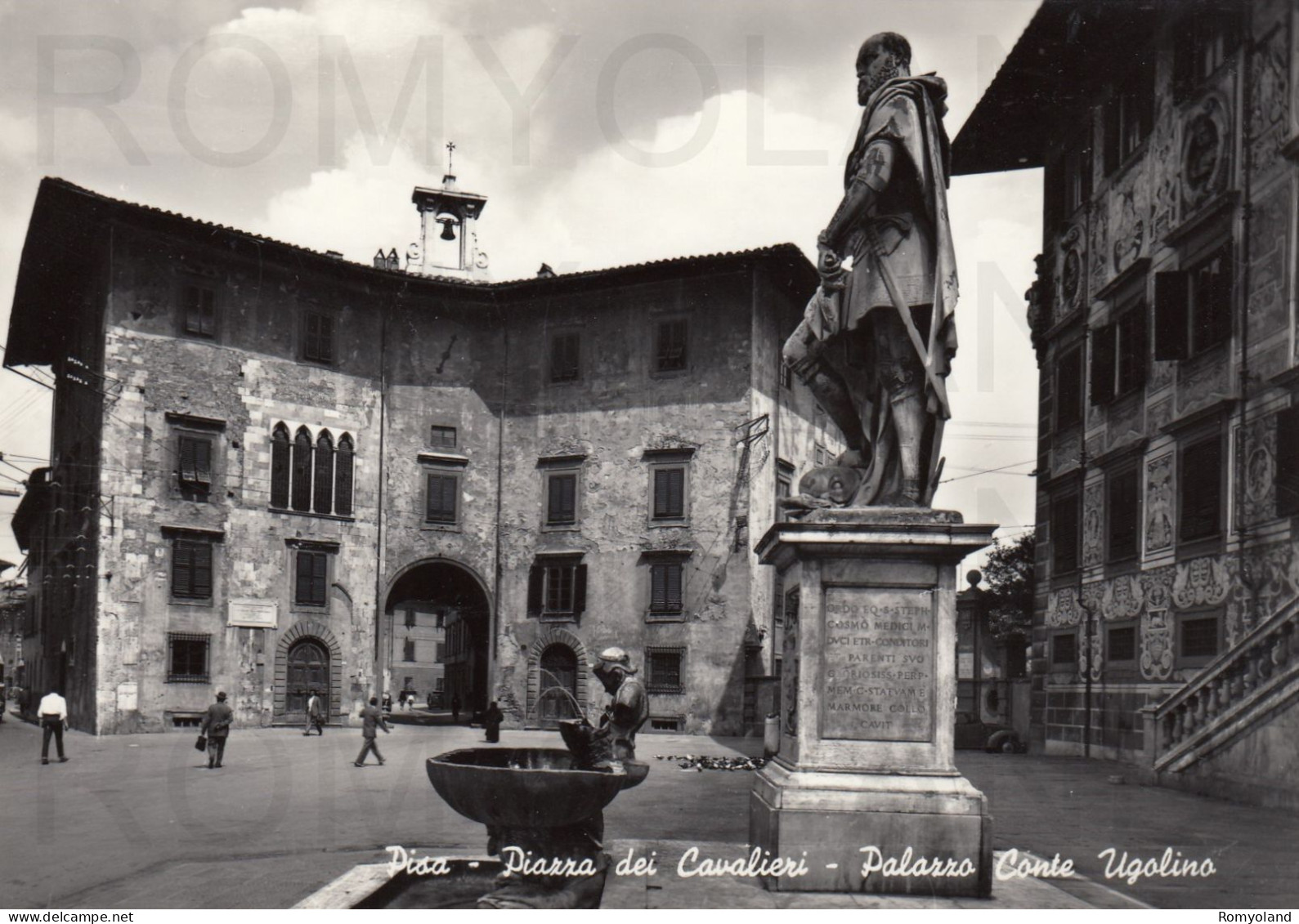 CARTOLINA  C15 PISA,TOSCANA-PIAZZA DEI CAVALIERI-PALAZZO CONTE UGOLINO-STORIA,MEMORIA,BELLA ITALIA,NON VIAGGIATA - Pisa