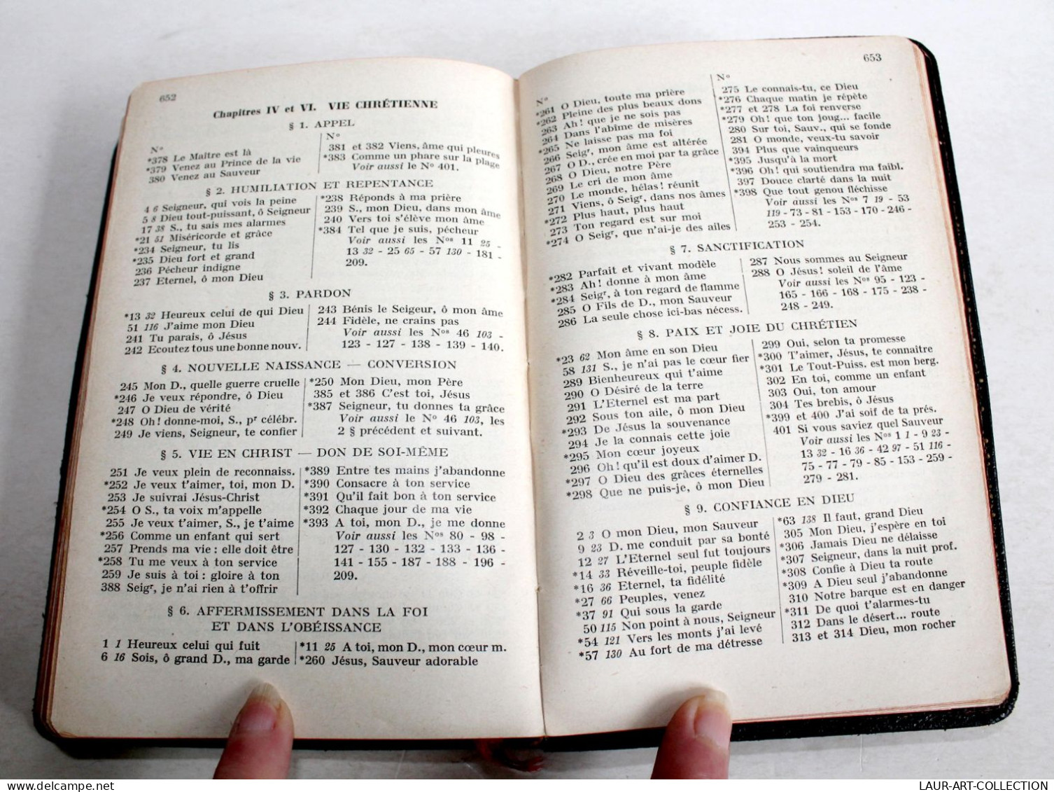 LOUANGE ET PRIERE, PSAUMES CHORALES CANTIQUES CHANTS LITURGIQUES 1939 PARTITIONS / LIVRE ANCIEN XXe SIECLE (1303.11) - Religion