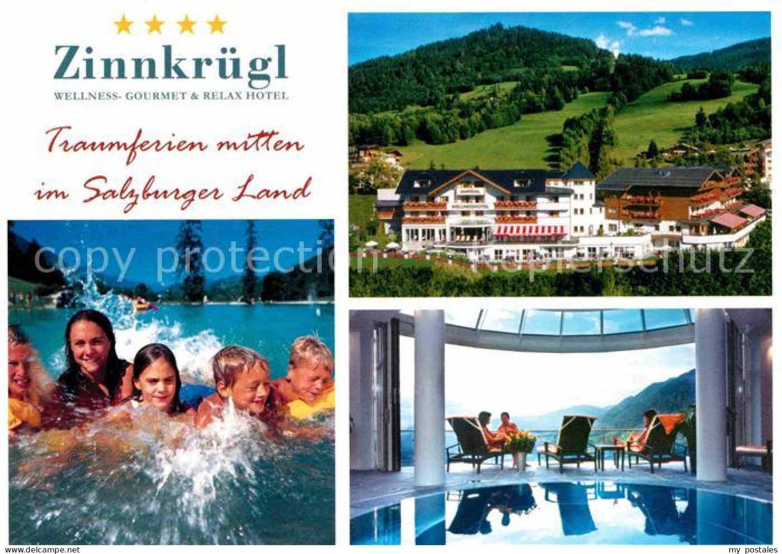 72626719 St Johann Pongau Hotel Zinnkruegl Wellnesshotel Swimming Pool Lansersee - Other & Unclassified