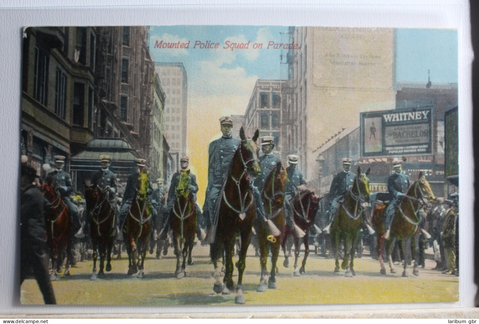 AK New York Mounted Police Squad On Parade Ungebraucht #PD764 - Other & Unclassified
