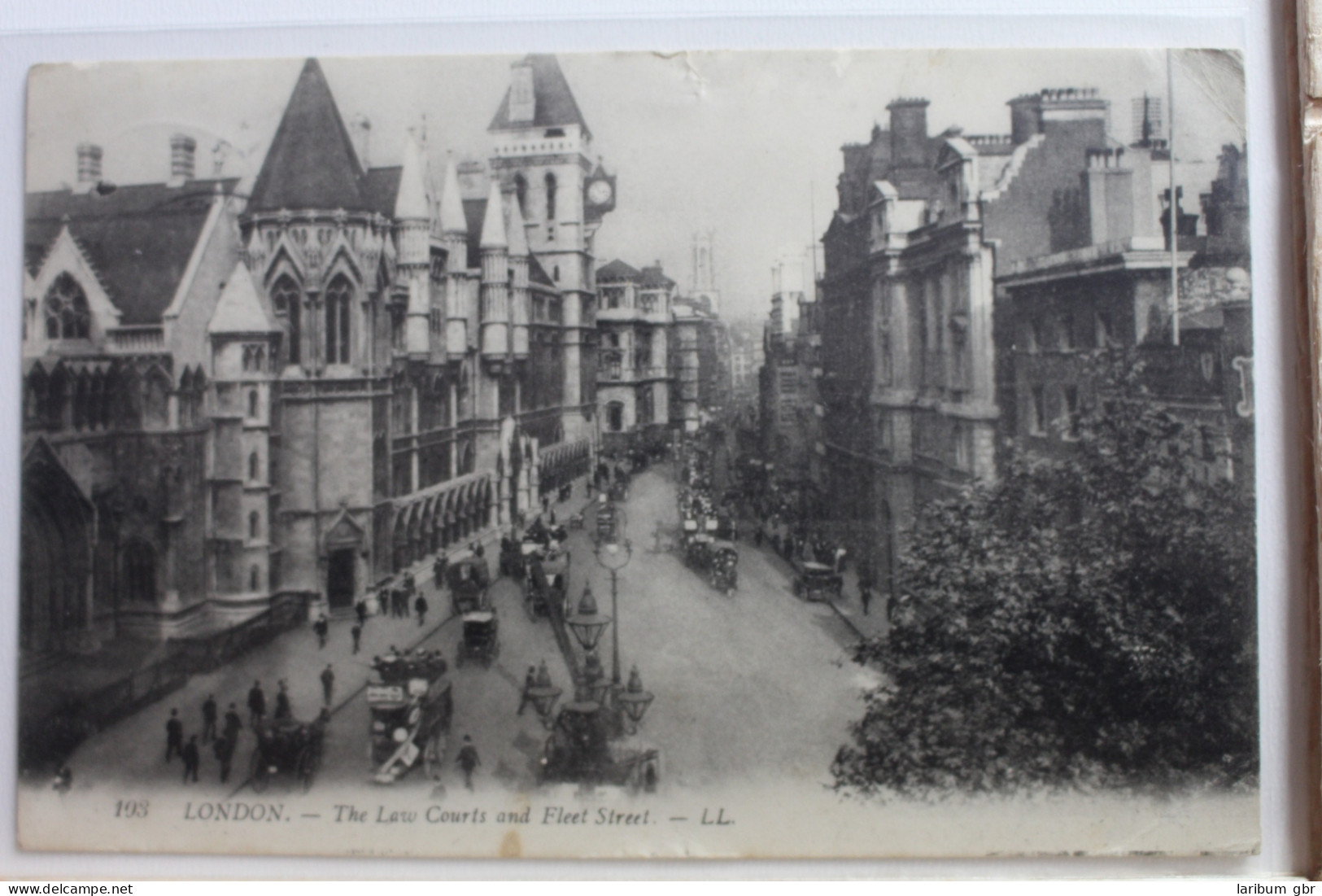 AK London The Law Courts And Fleet Street. - L.L. Gebraucht #PE340 - Other & Unclassified