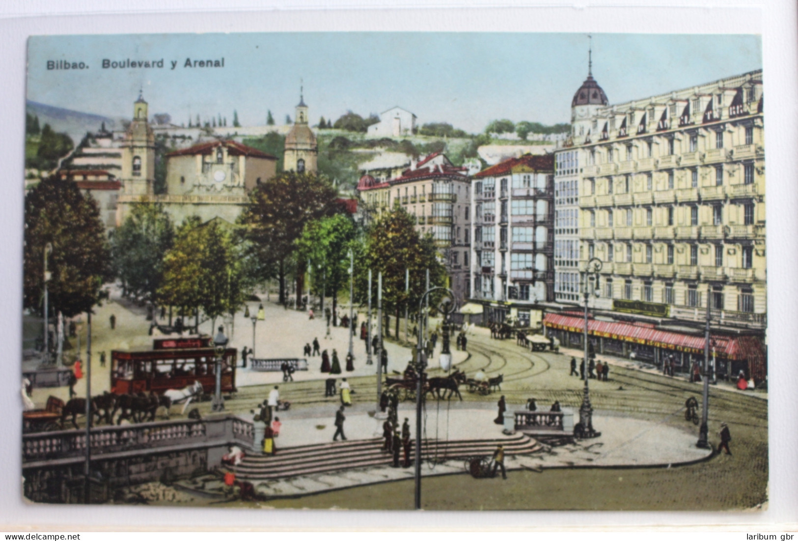 AK Bilbao Boulevard Y Arenal 1913 Gebraucht #PE300 - Sonstige & Ohne Zuordnung