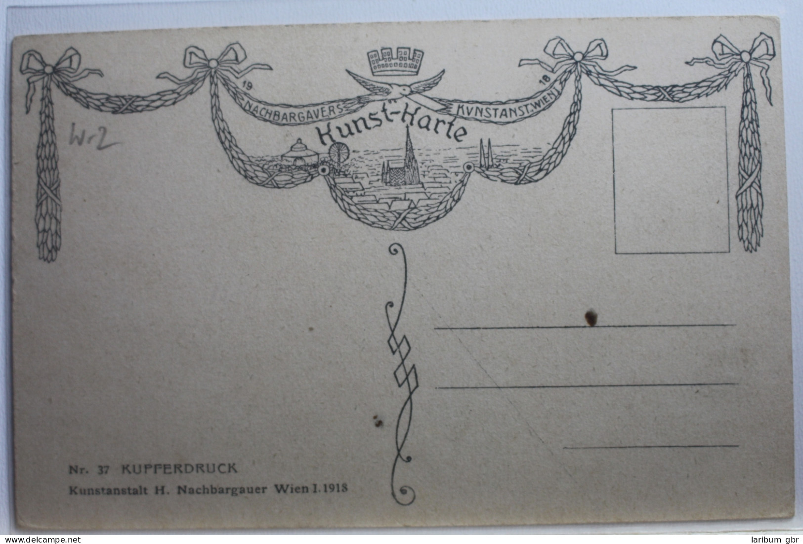 AK Wien Praterstern Und Tegetthoffdenkmal Künstlerkarte Ungebraucht #PF021 - Other & Unclassified