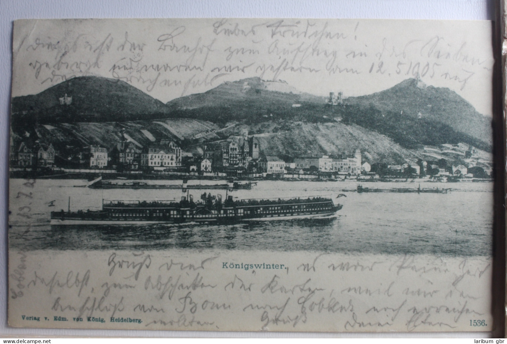 AK Königswinter Panorama 1905 Gebraucht #PE403 - Other & Unclassified