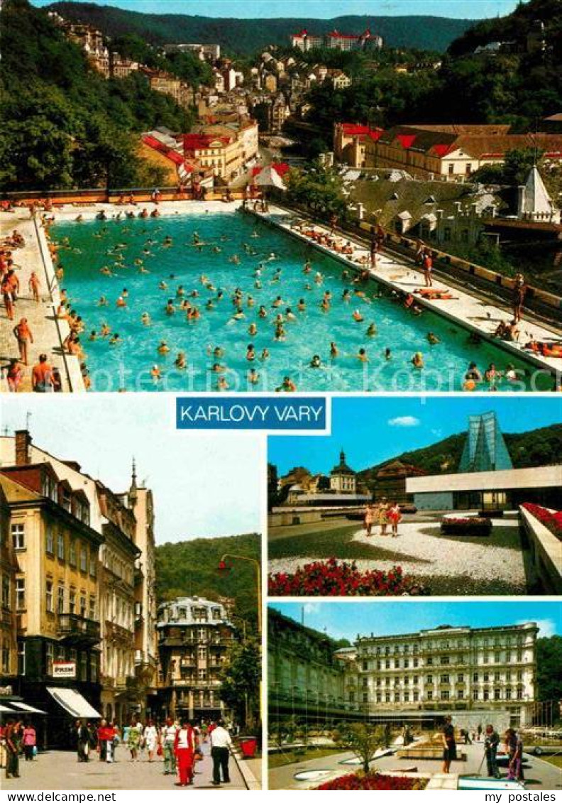 72624733 Karlovy Vary Koupaliste Thermal Trida Dukelskych Hrdinu Vridelni Kolona - Czech Republic