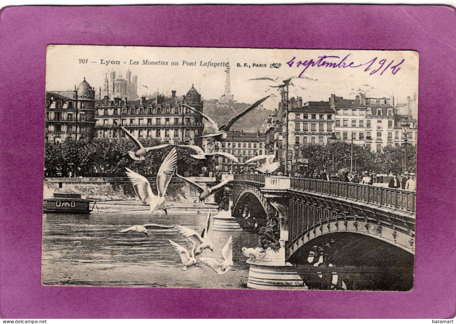 69 LYON  Les Mouettes Au Pont Lafayette - Andere & Zonder Classificatie