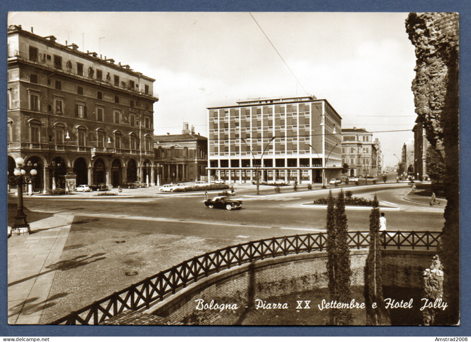 1965 - BOLOGNA - PIAZZA XX SETTEMBRE E HOTEL JOLLY - ITALIE - Bologna