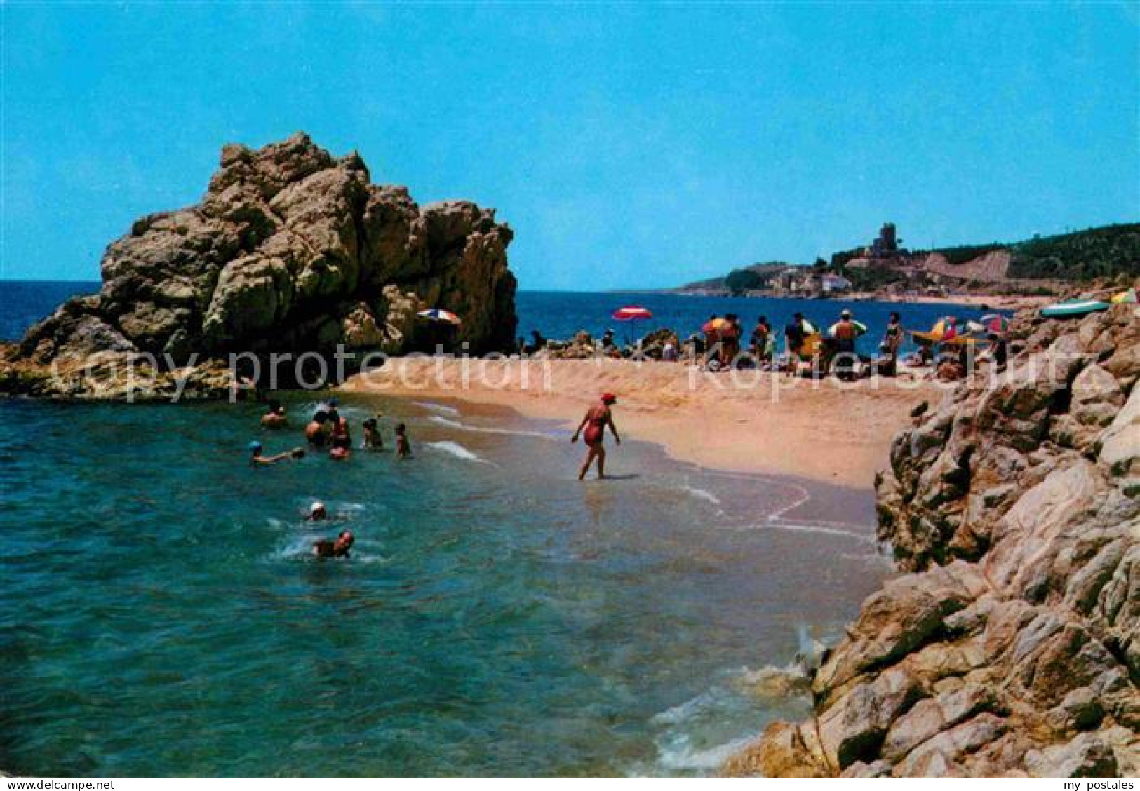 72622770 Calella De Mar Playa De La Rosa Grossa Al Fondo Calella De Mar - Sonstige & Ohne Zuordnung