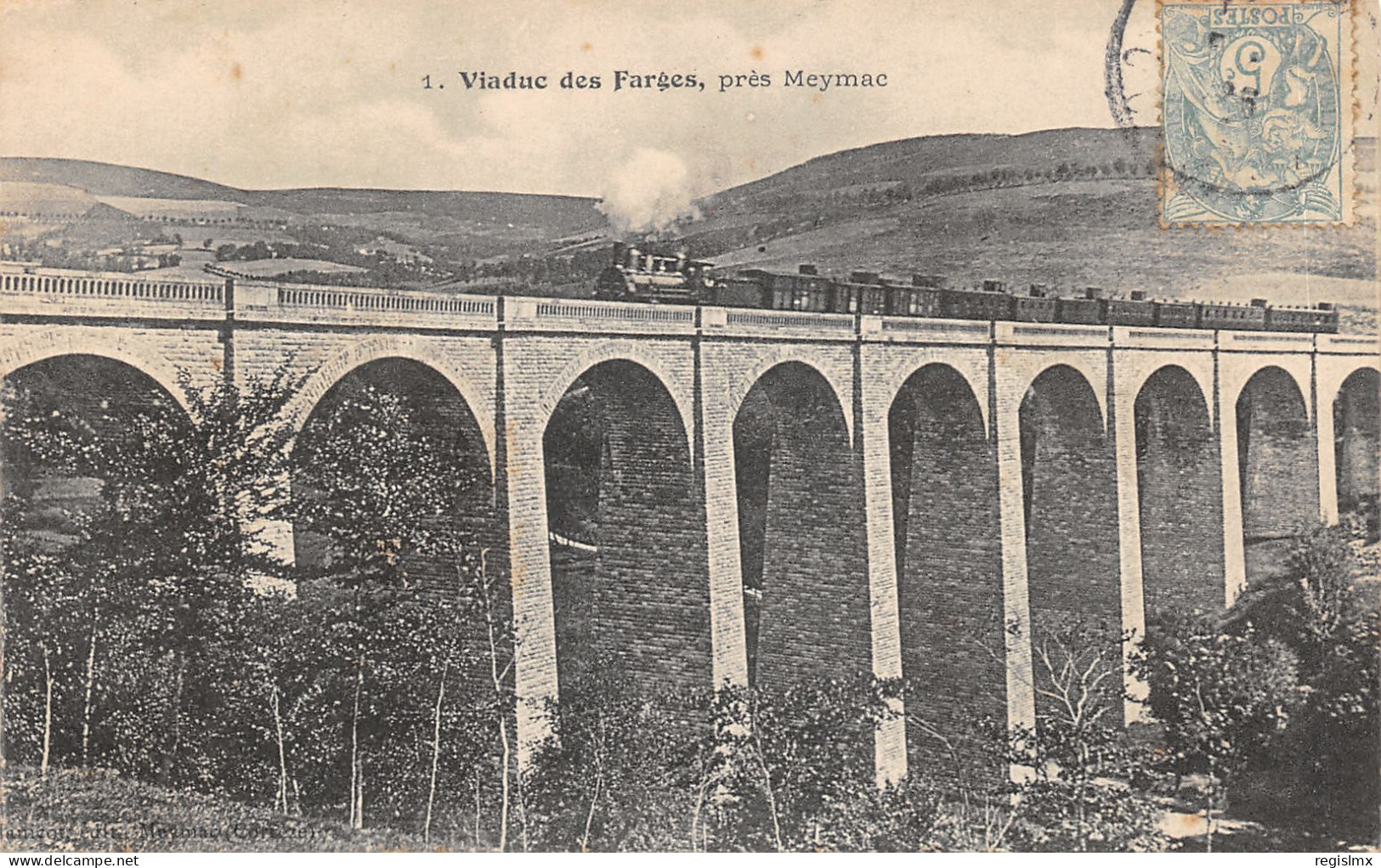 19-FARGES-VIADUC-N°2152-A/0341 - Other & Unclassified