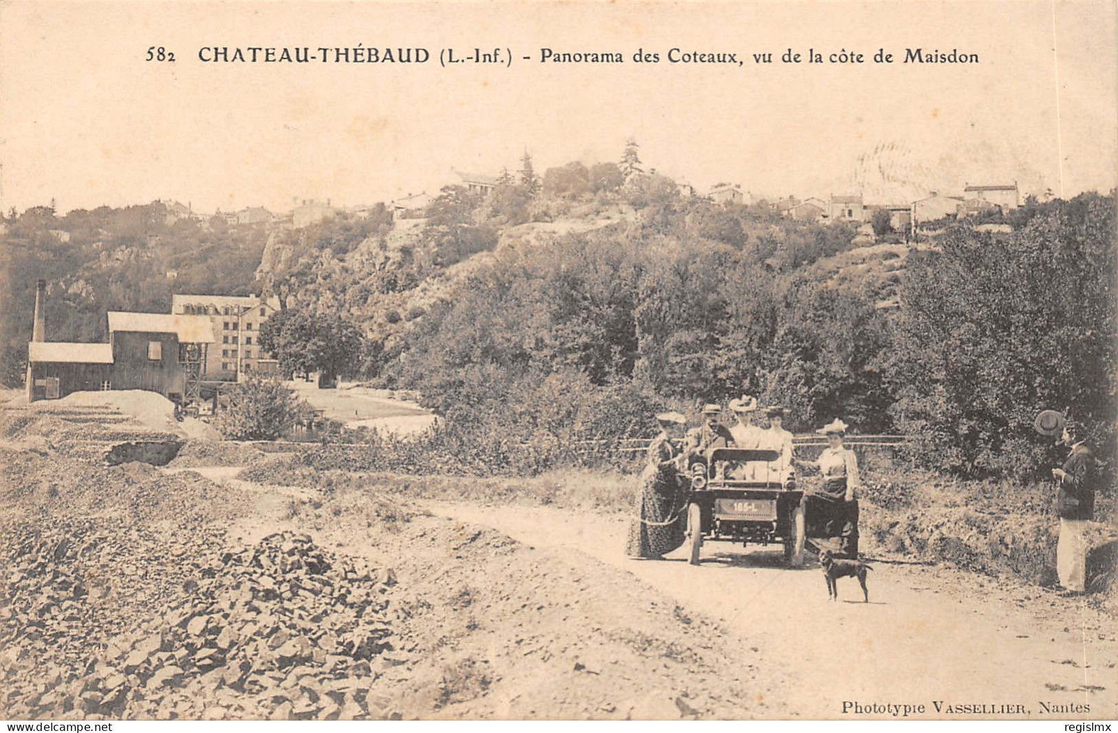 44-CHATEAU THEBAUD-N°2154-C/0155 - Sonstige & Ohne Zuordnung