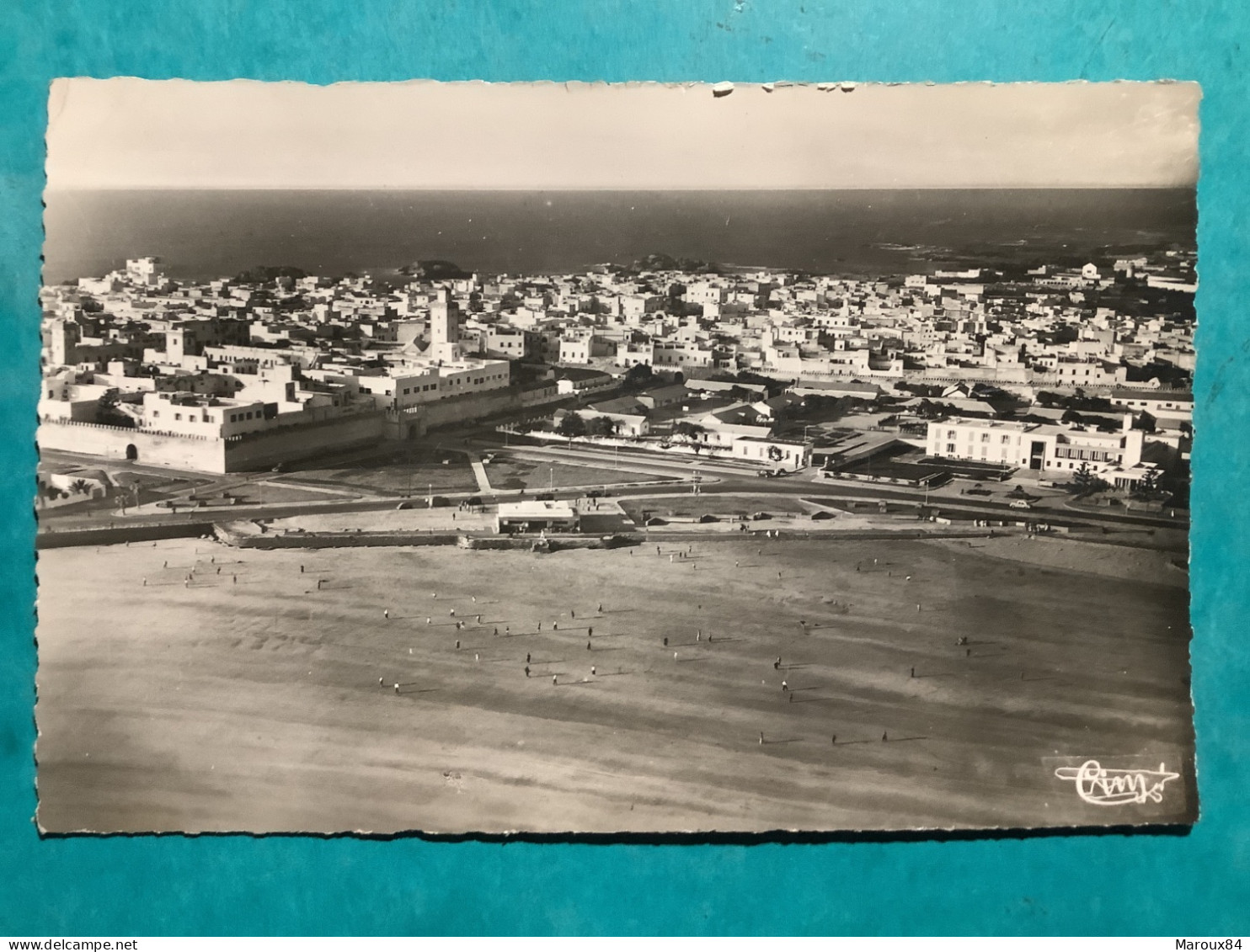 Maroc/ Mogador Vue Generale Aerienne Et La Plage - Other & Unclassified