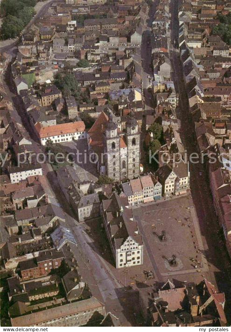 72620441 Wittenberg Lutherstadt Fliegeraufnahme Mit Kirche Wittenberg Lutherstad - Wittenberg